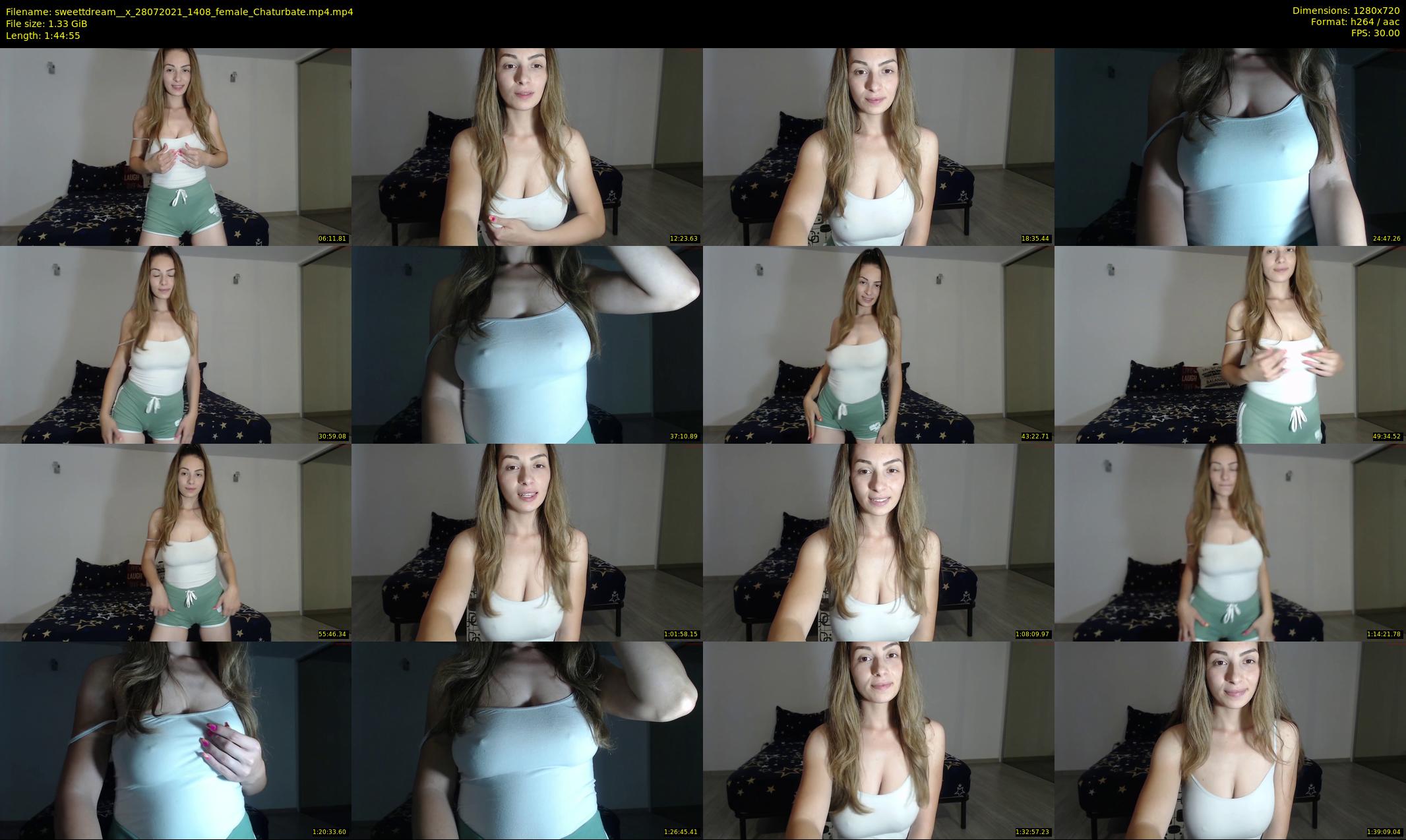 sweettdream__x — 105 minute Chaturbate female cam show recording, 720p, Jul 28, 2021