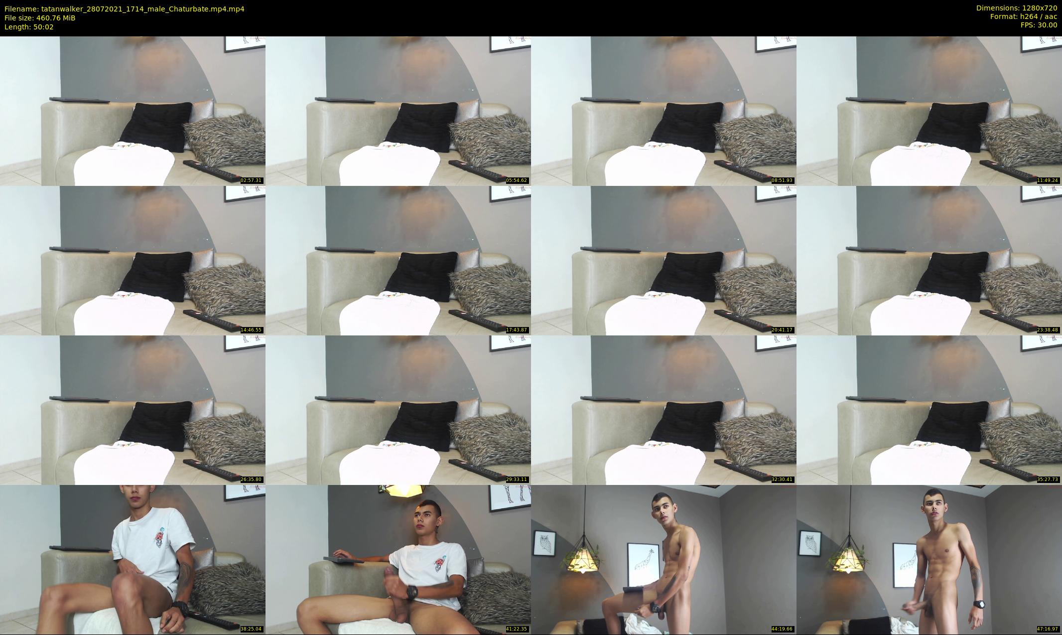 tatanwalker — 51 minute Chaturbate male cam show recording, 720p, Jul 28, 2021