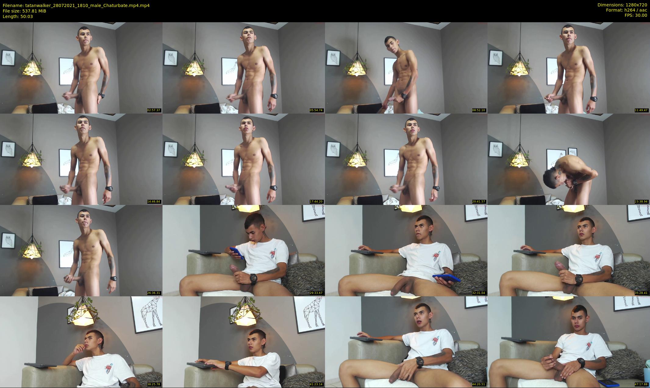 tatanwalker — 51 minute Chaturbate male cam show recording, 720p, Jul 28, 2021
