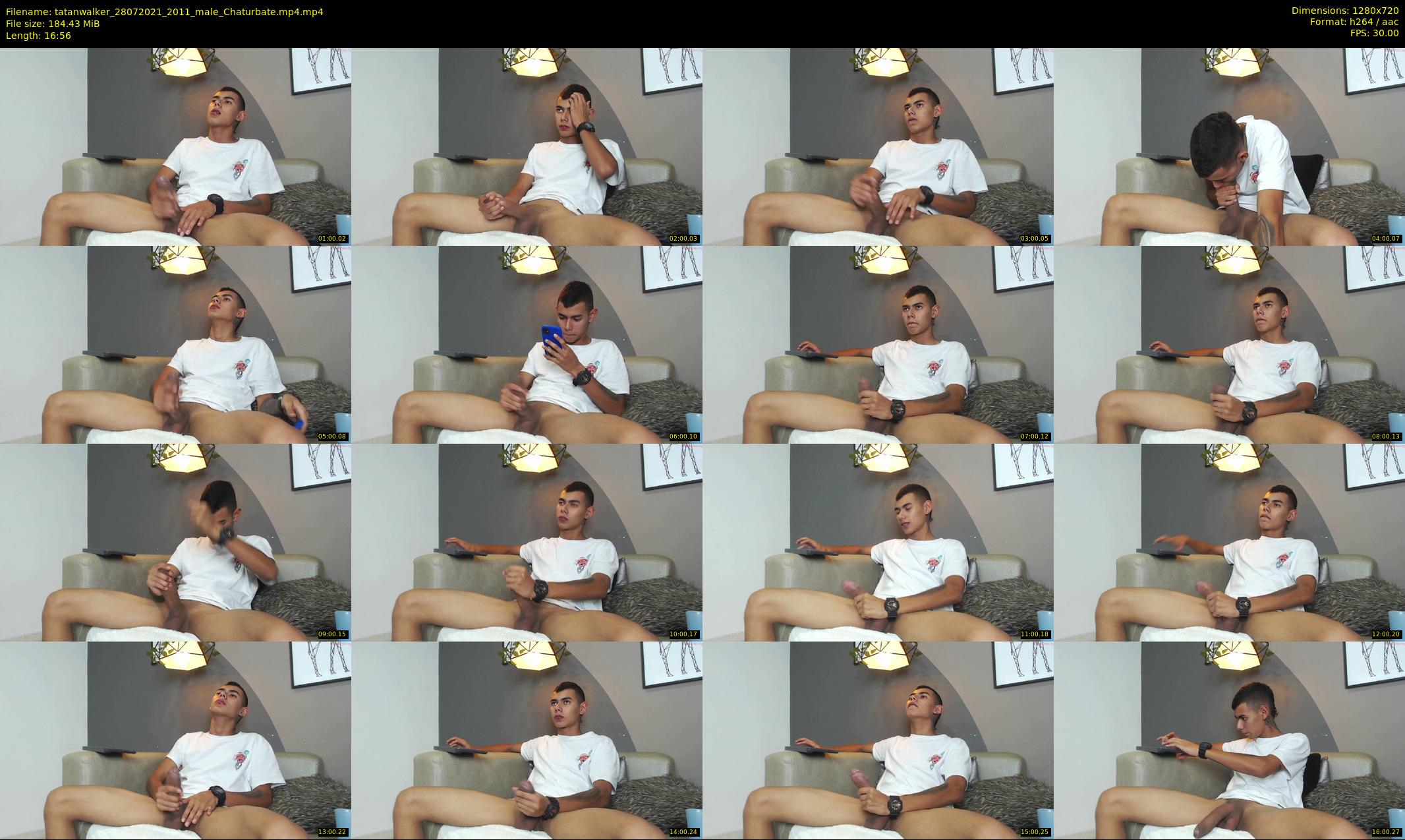 tatanwalker — 17 minute Chaturbate male cam show recording, 720p, Jul 28, 2021