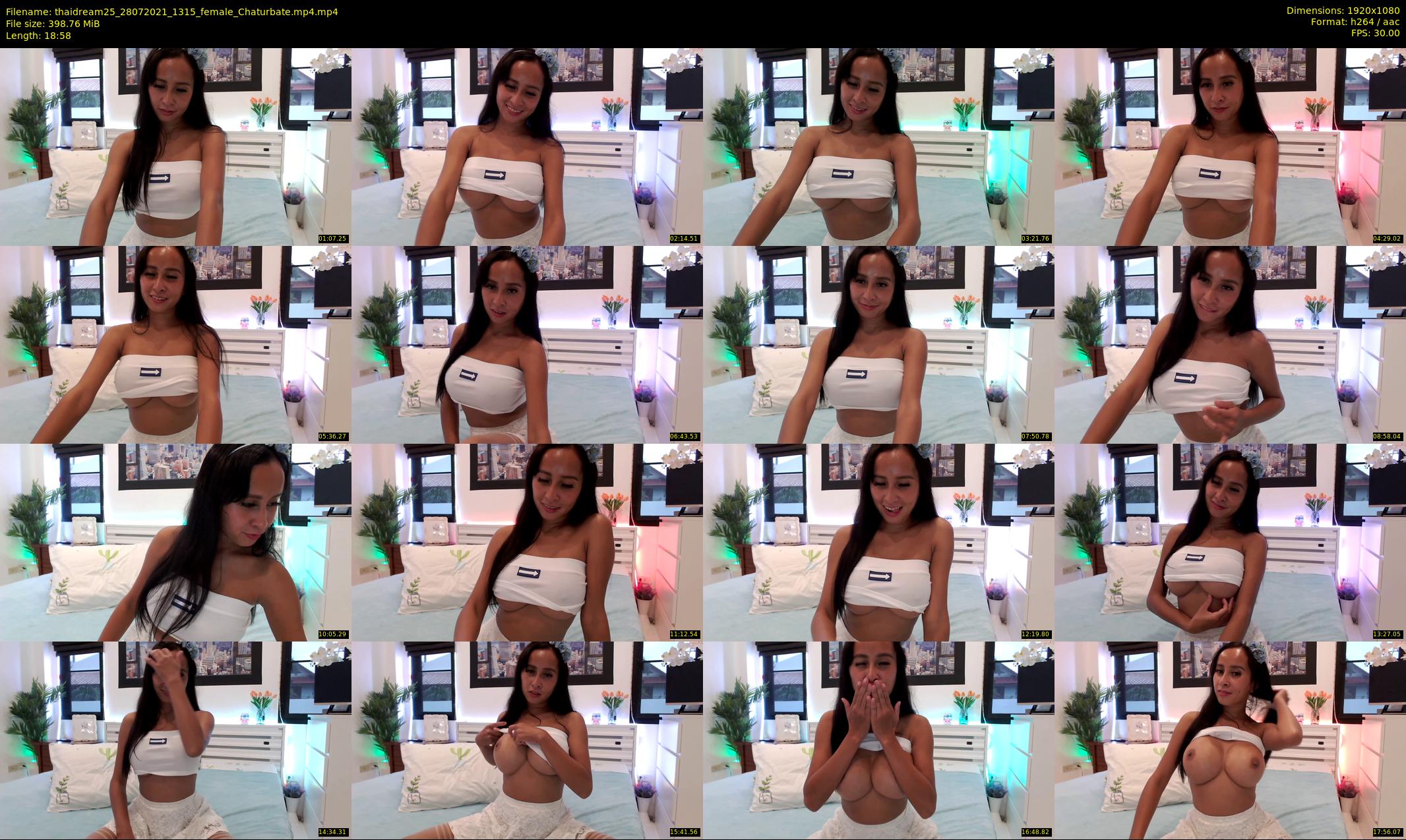 thaidream25 — 19 minute Chaturbate female cam show recording, 1080p, Jul 28, 2021