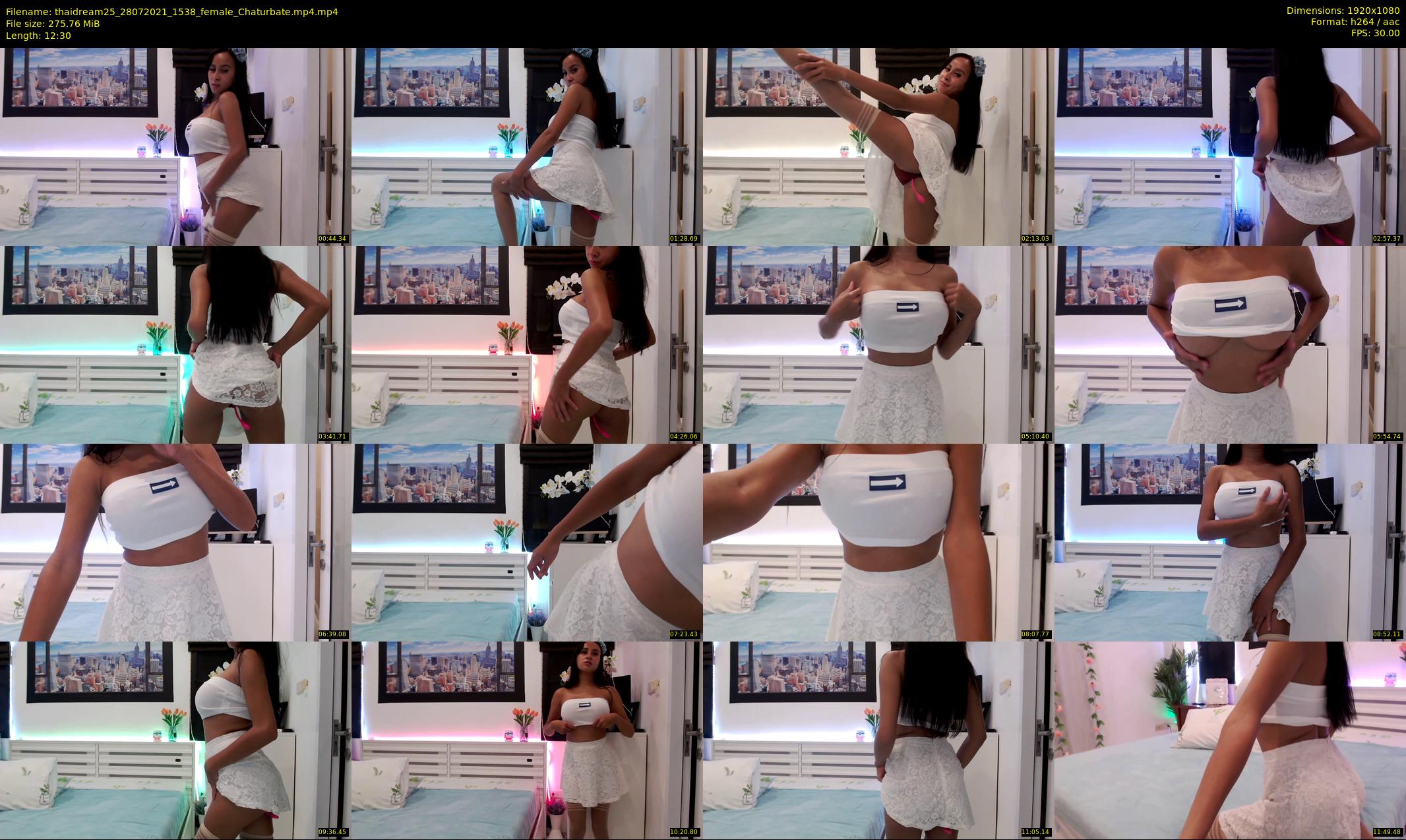 thaidream25 — 13 minute Chaturbate female cam show recording, 1080p, Jul 28, 2021