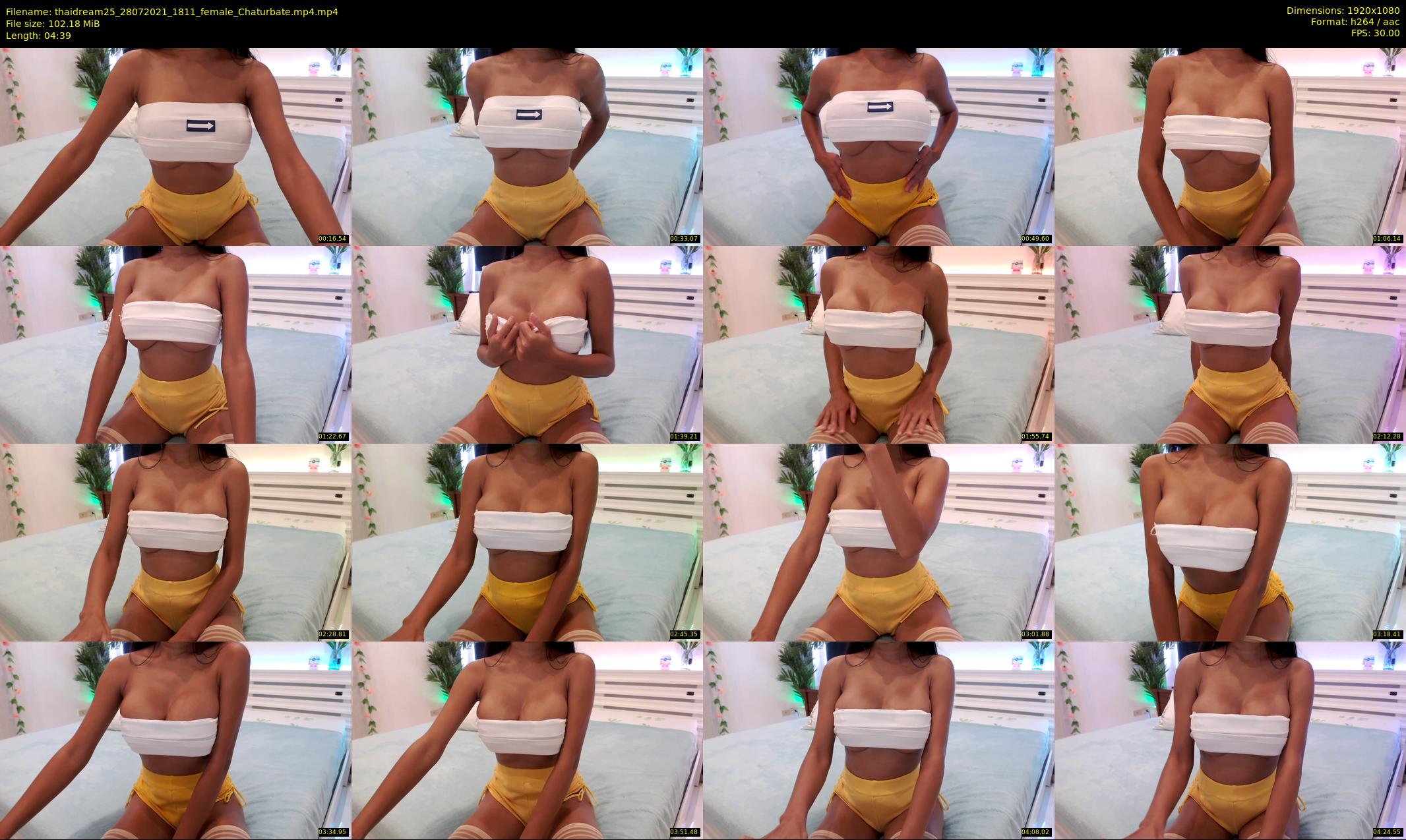 thaidream25 — 5 minute Chaturbate female cam show recording, 1080p, Jul 28, 2021