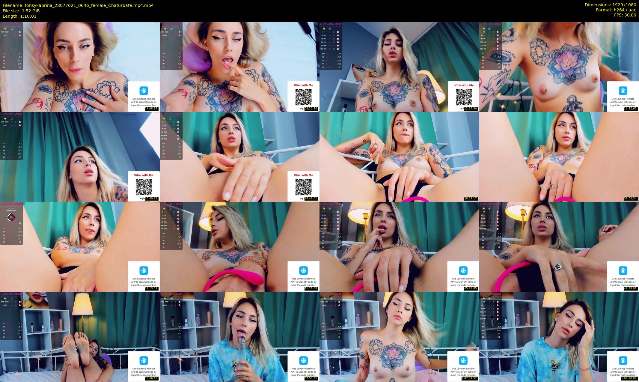 tonsykaprina — 71 minute Chaturbate couple cam show recording, 1080p, Jul 28, 2021