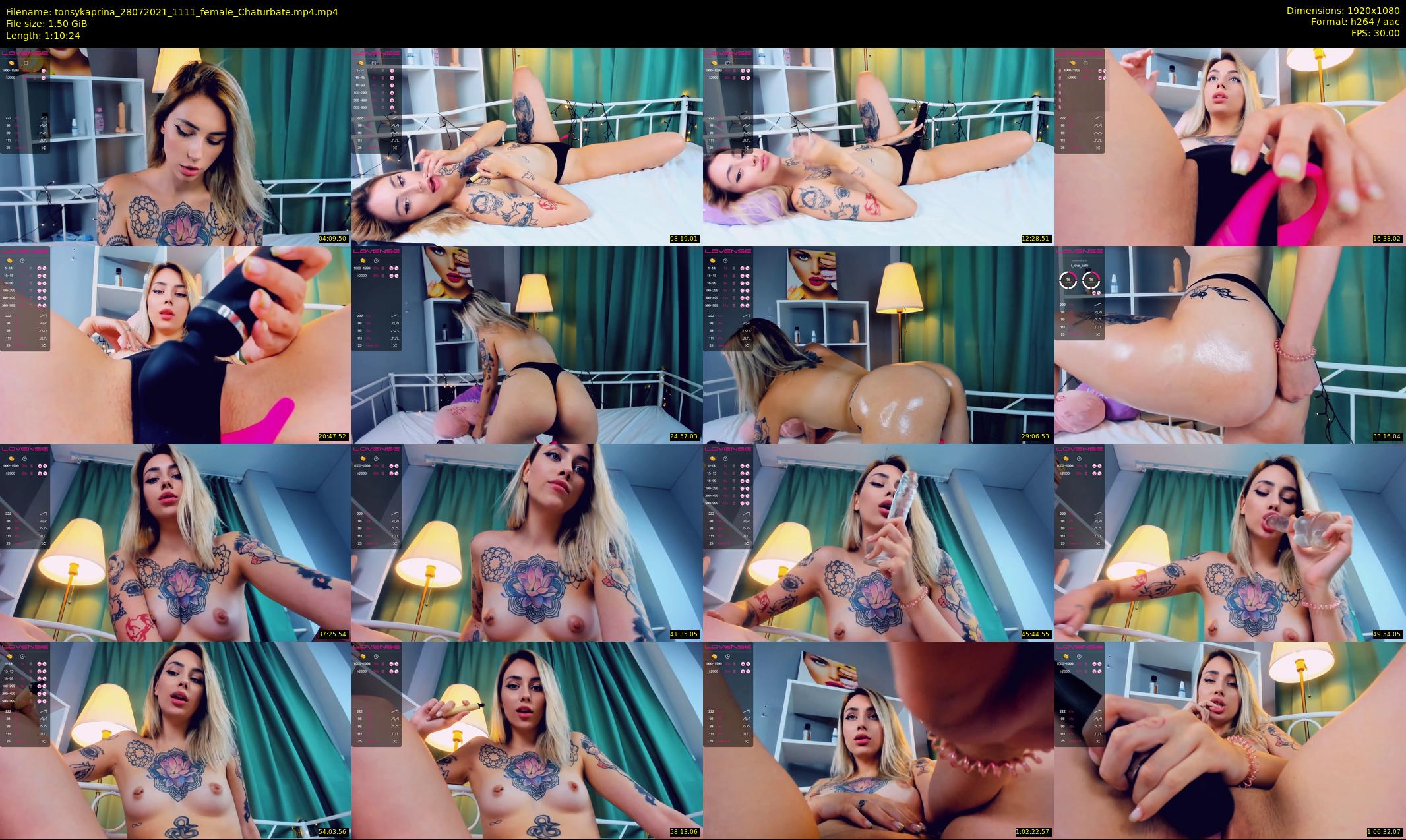 tonsykaprina — 71 minute Chaturbate couple cam show recording, 1080p, Jul 28, 2021