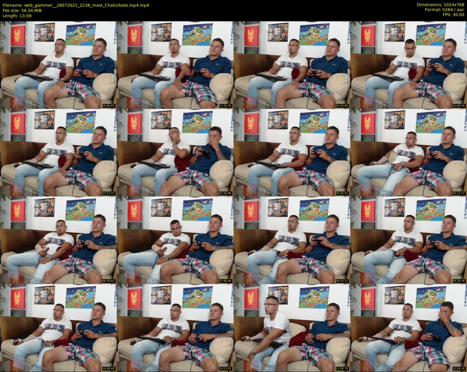 web_gammer_ — 14 minute Chaturbate male cam show recording, 720p, Jul 28, 2021