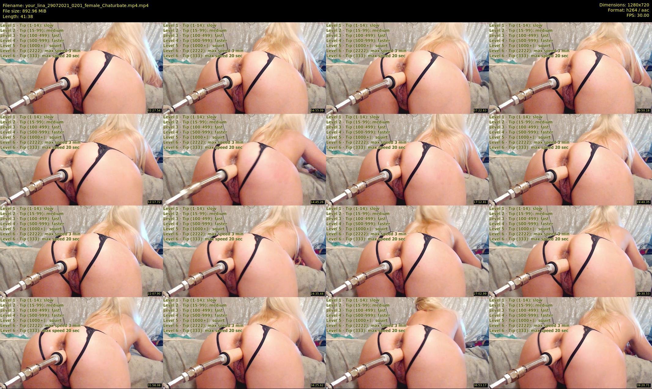your_lina — 42 minute Chaturbate female cam show recording, 720p, Jul 29, 2021
