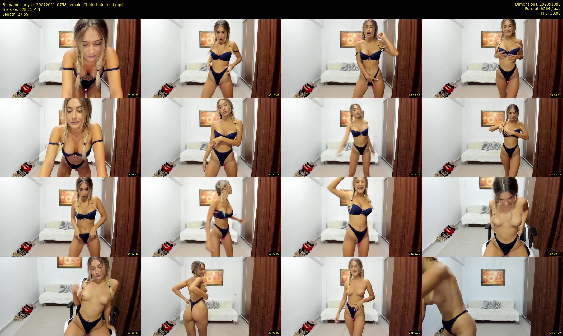 _myaa — 28 minute Chaturbate female cam show recording, 1080p, Jul 29, 2021