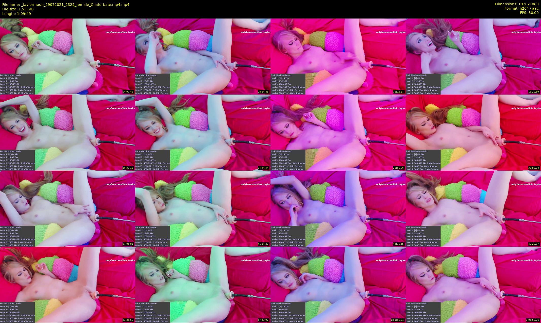 _taylormoon — 70 minute Chaturbate female cam show recording, 1080p, Jul 29, 2021