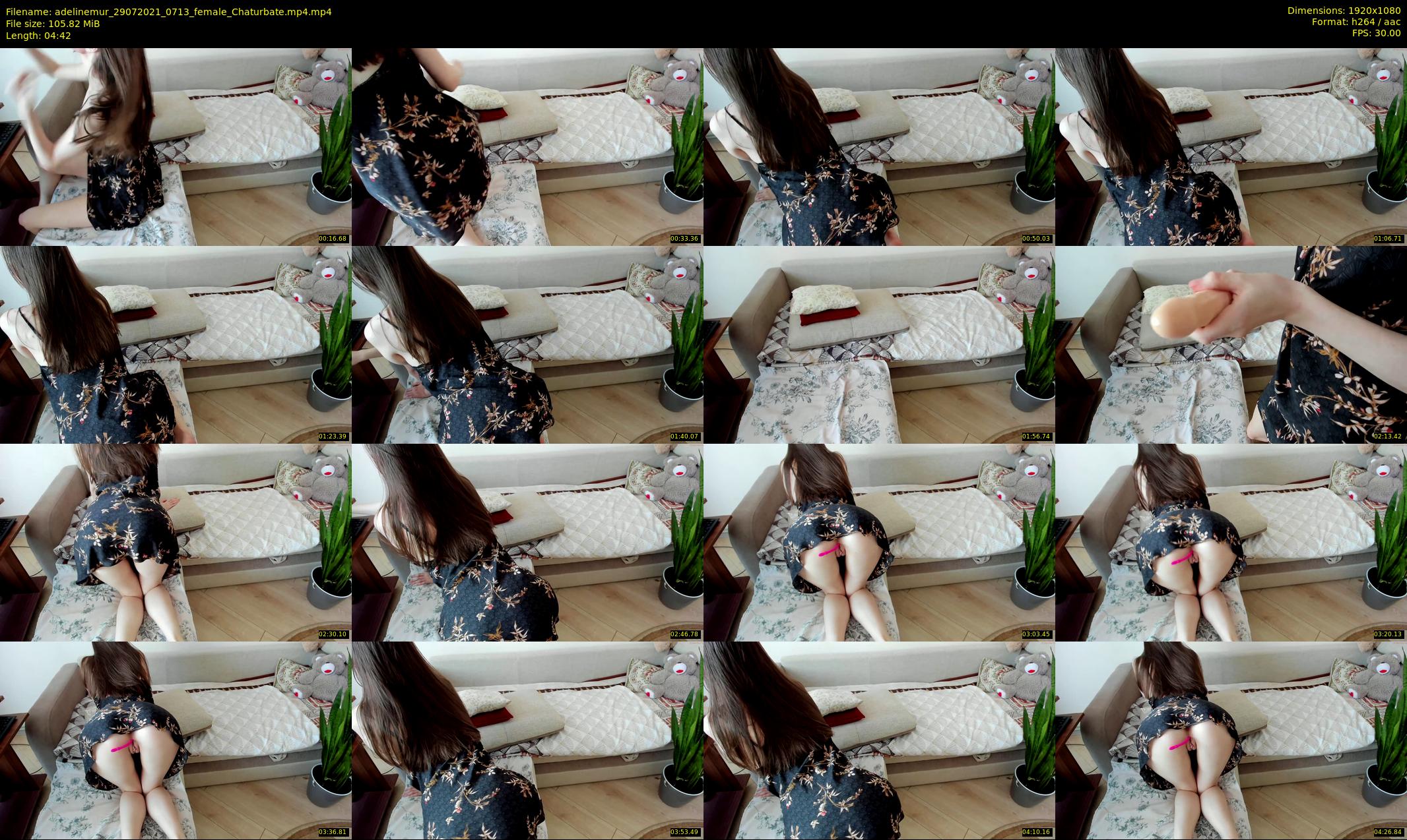 adelinemur — 5 minute Chaturbate female cam show recording, 1080p, Jul 29, 2021
