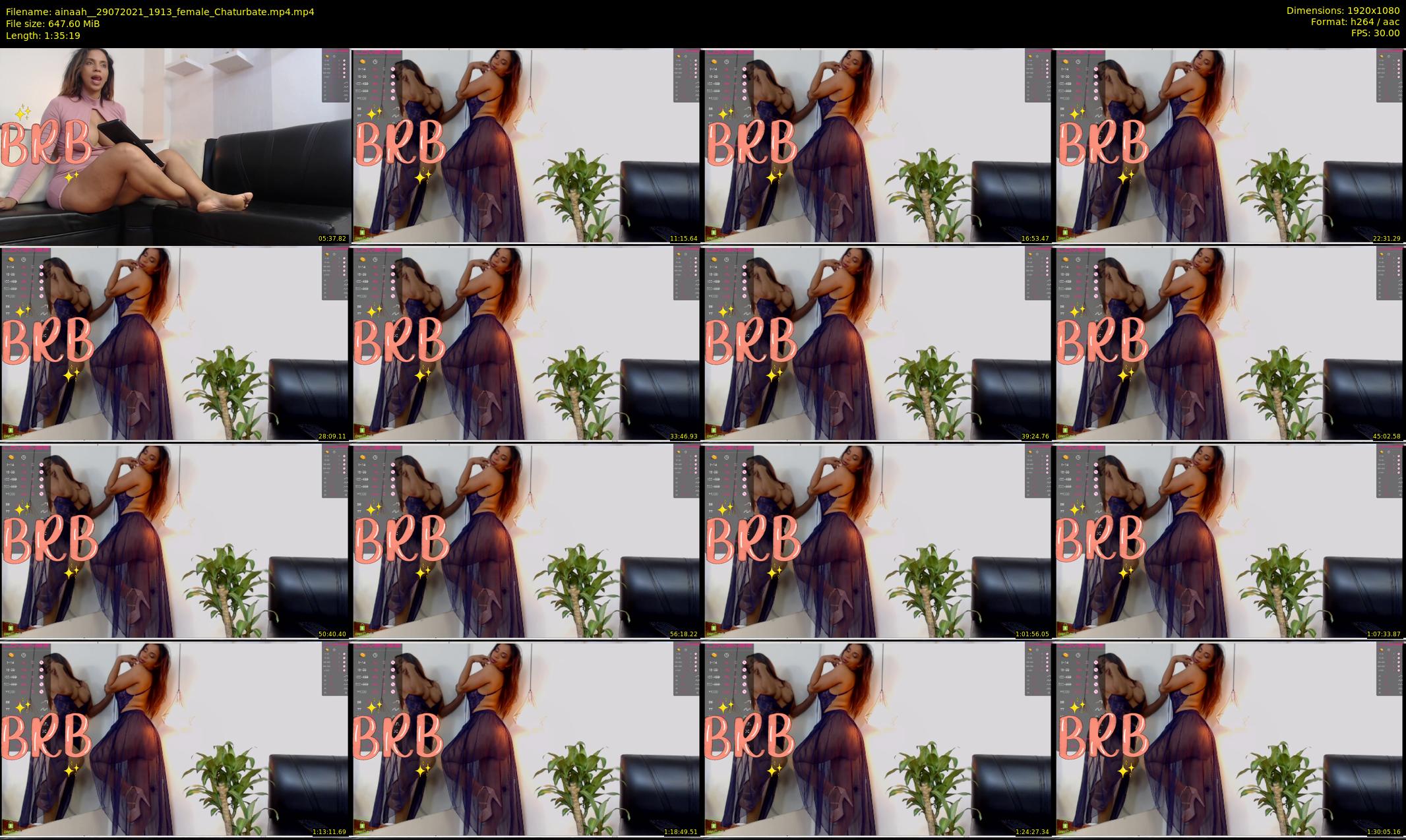 ainaah_ — 96 minute Chaturbate female cam show recording, 1080p, Jul 29, 2021
