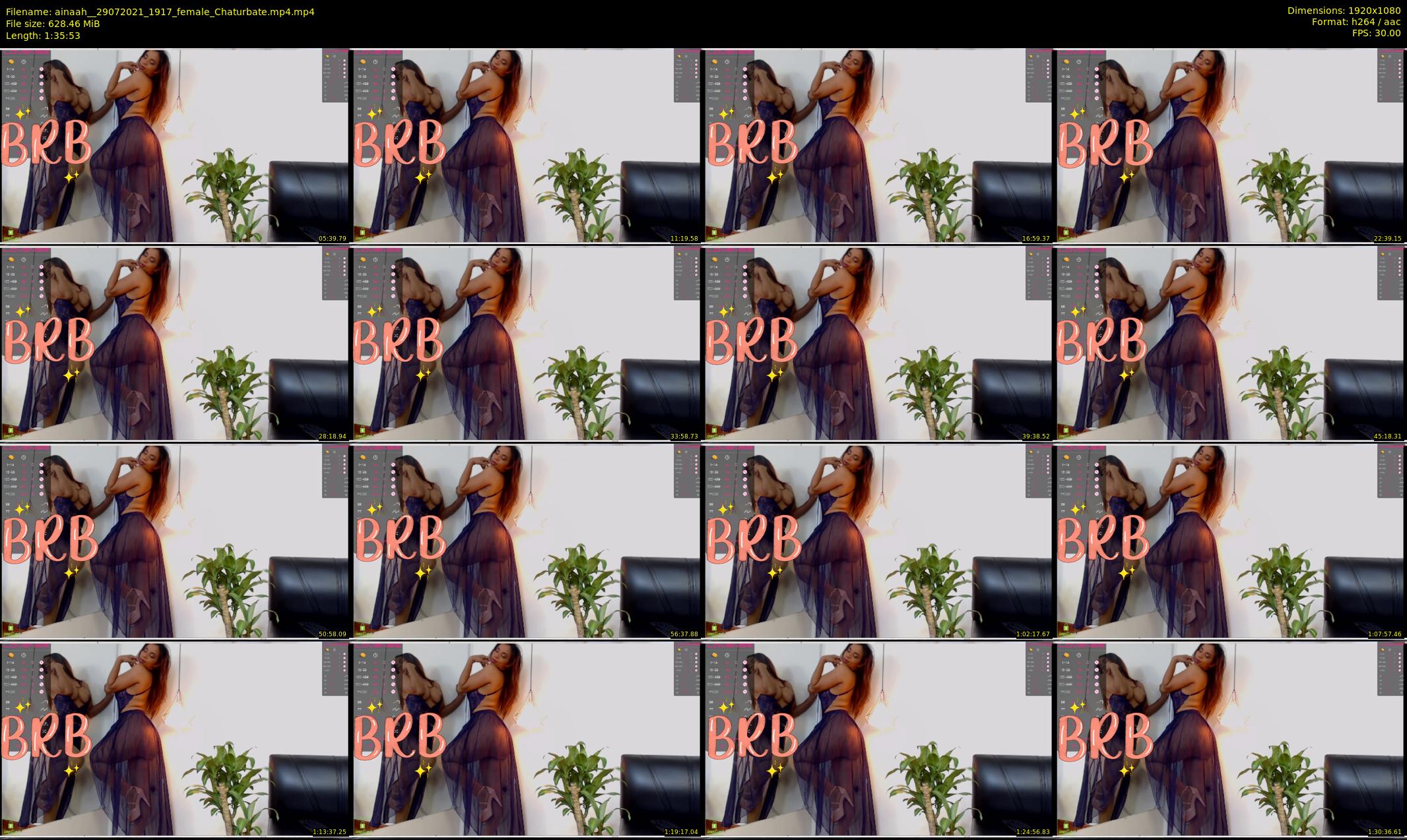 ainaah_ — 96 minute Chaturbate female cam show recording, 1080p, Jul 29, 2021