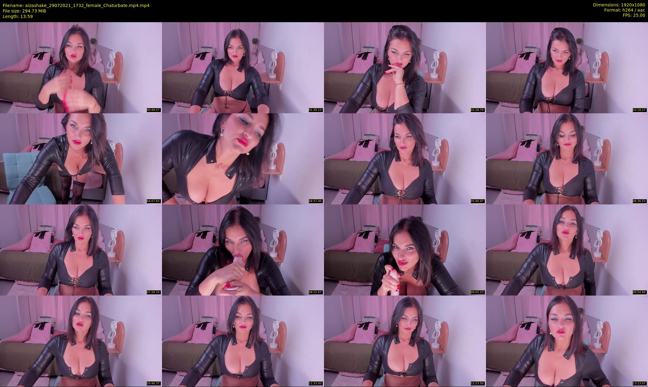 aizashake — 14 minute Chaturbate female cam show recording, 1080p, Jul 29, 2021