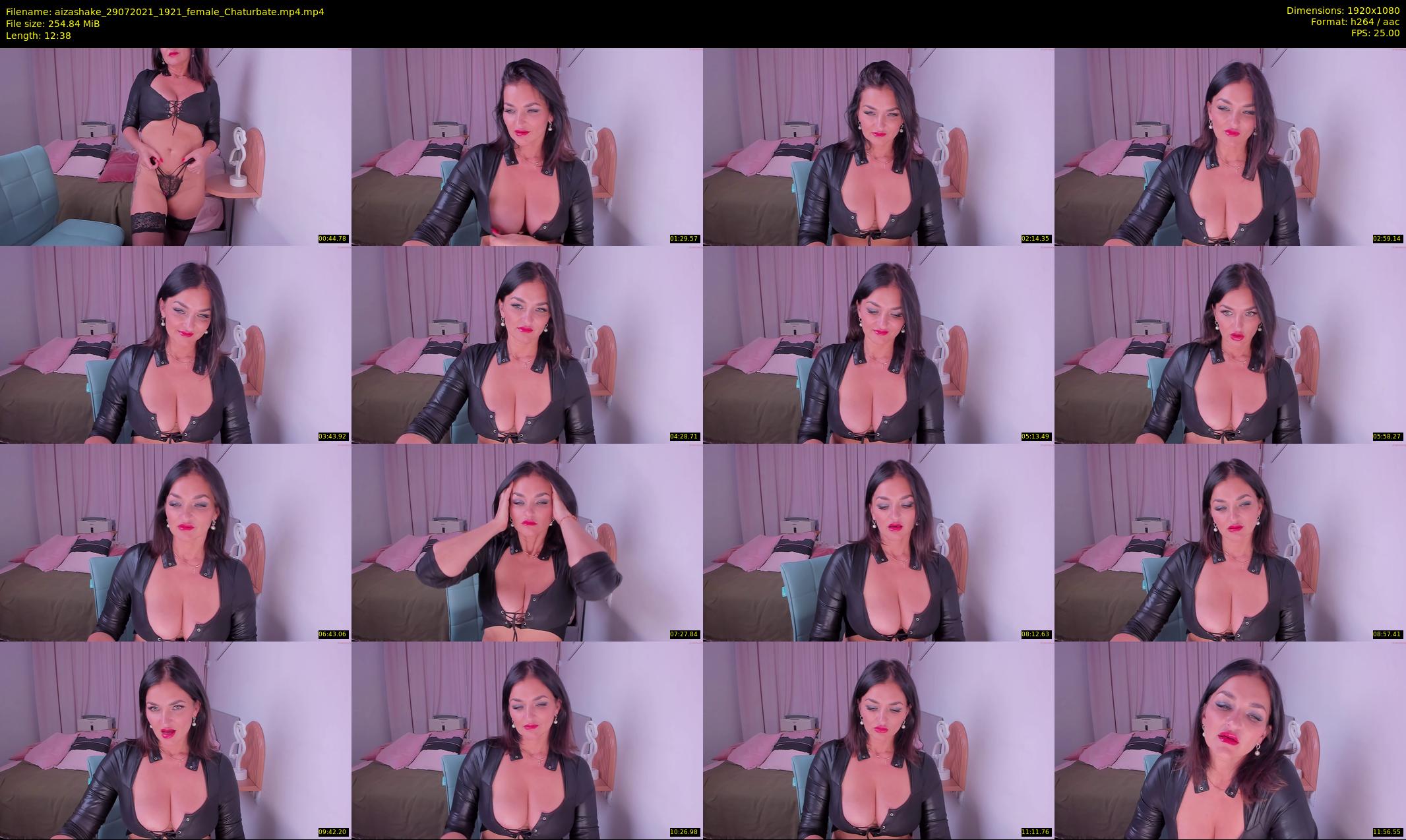 aizashake — 13 minute Chaturbate female cam show recording, 1080p, Jul 29, 2021