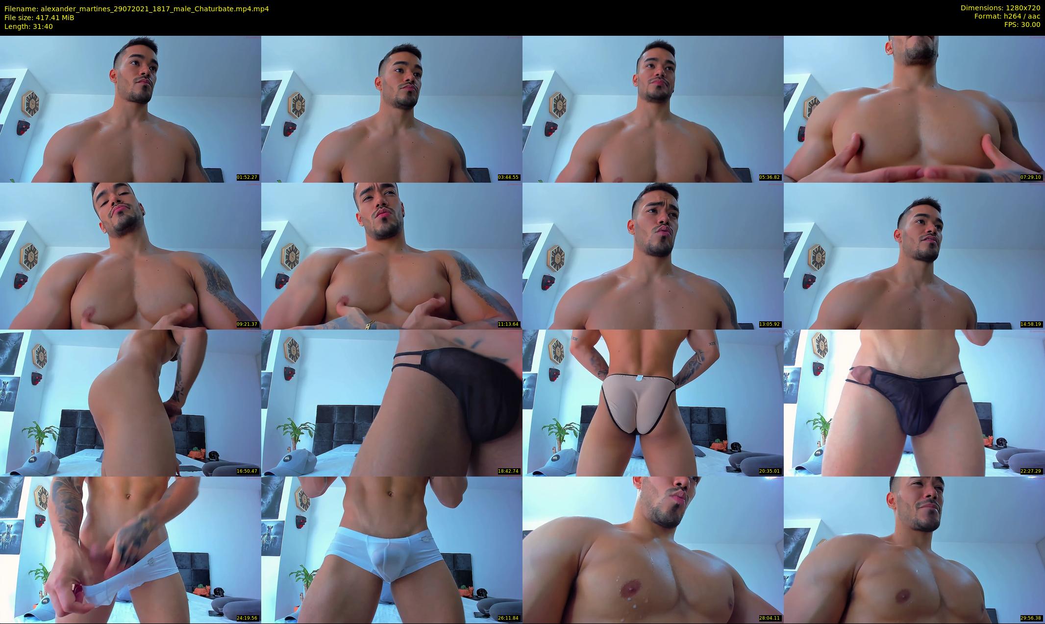 alexander_martines — 32 minute Chaturbate male cam show recording, 720p, Jul 29, 2021