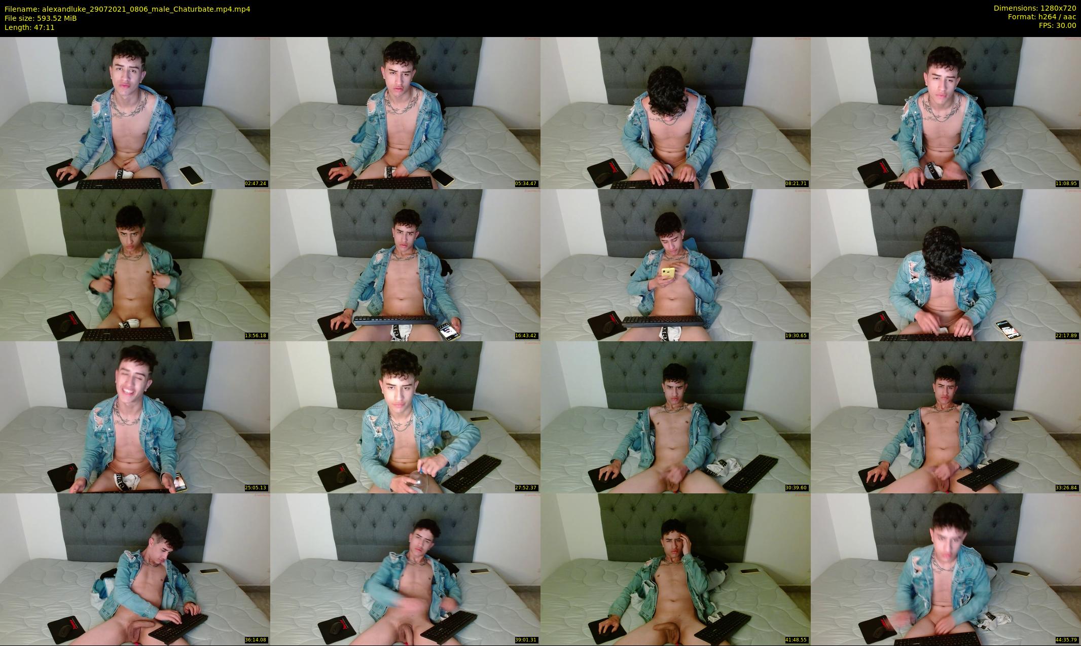 alexandluke — 48 minute Chaturbate male cam show recording, 720p, Jul 29, 2021