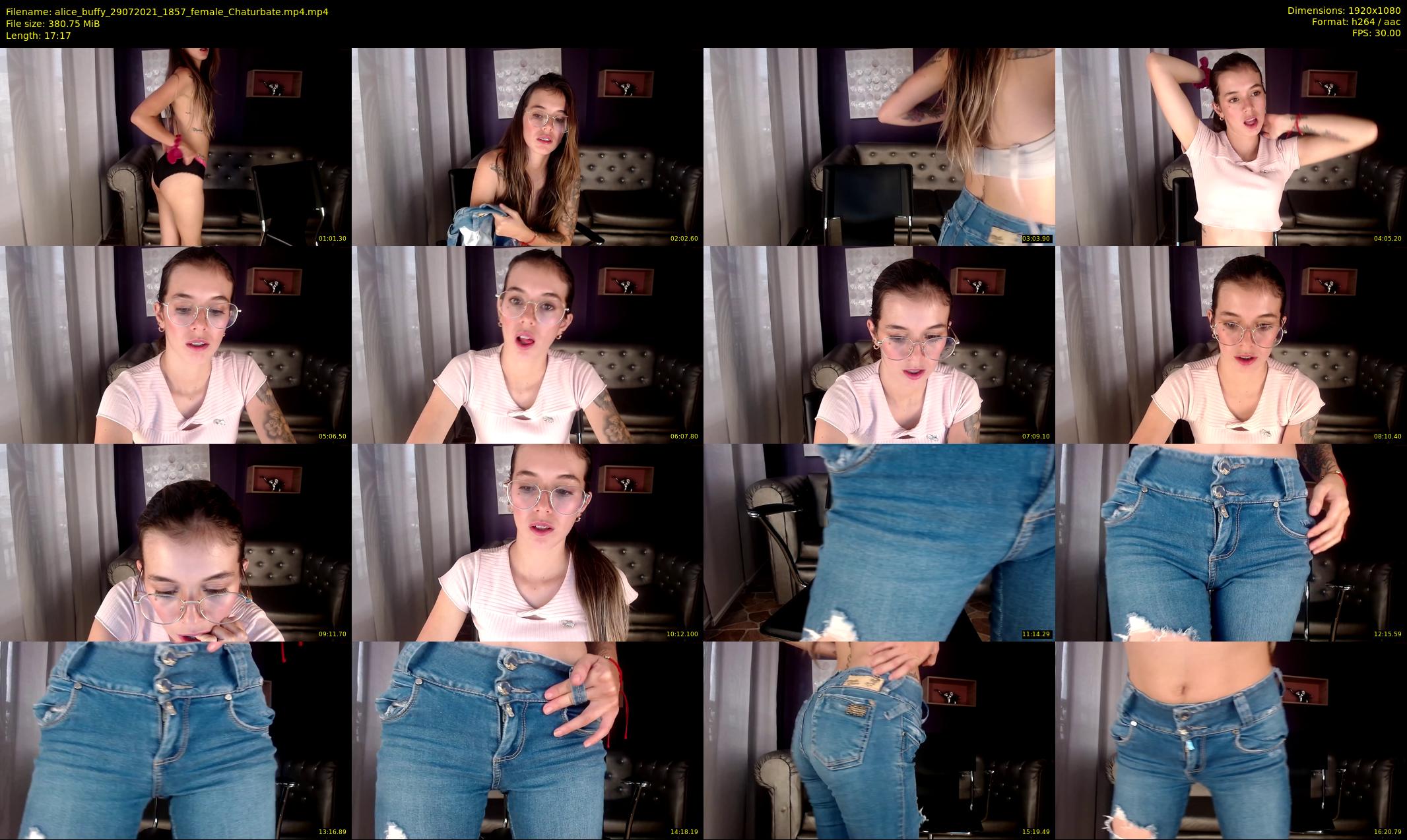 alice_buffy — 18 minute Chaturbate female cam show recording, 1080p, Jul 29, 2021