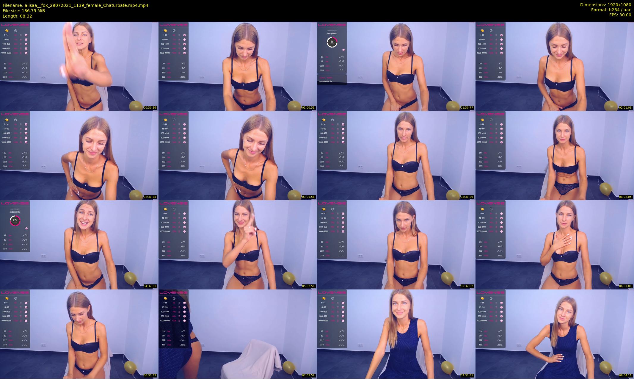 alisaa__fox — 9 minute Chaturbate female cam show recording, 1080p, Jul 29, 2021