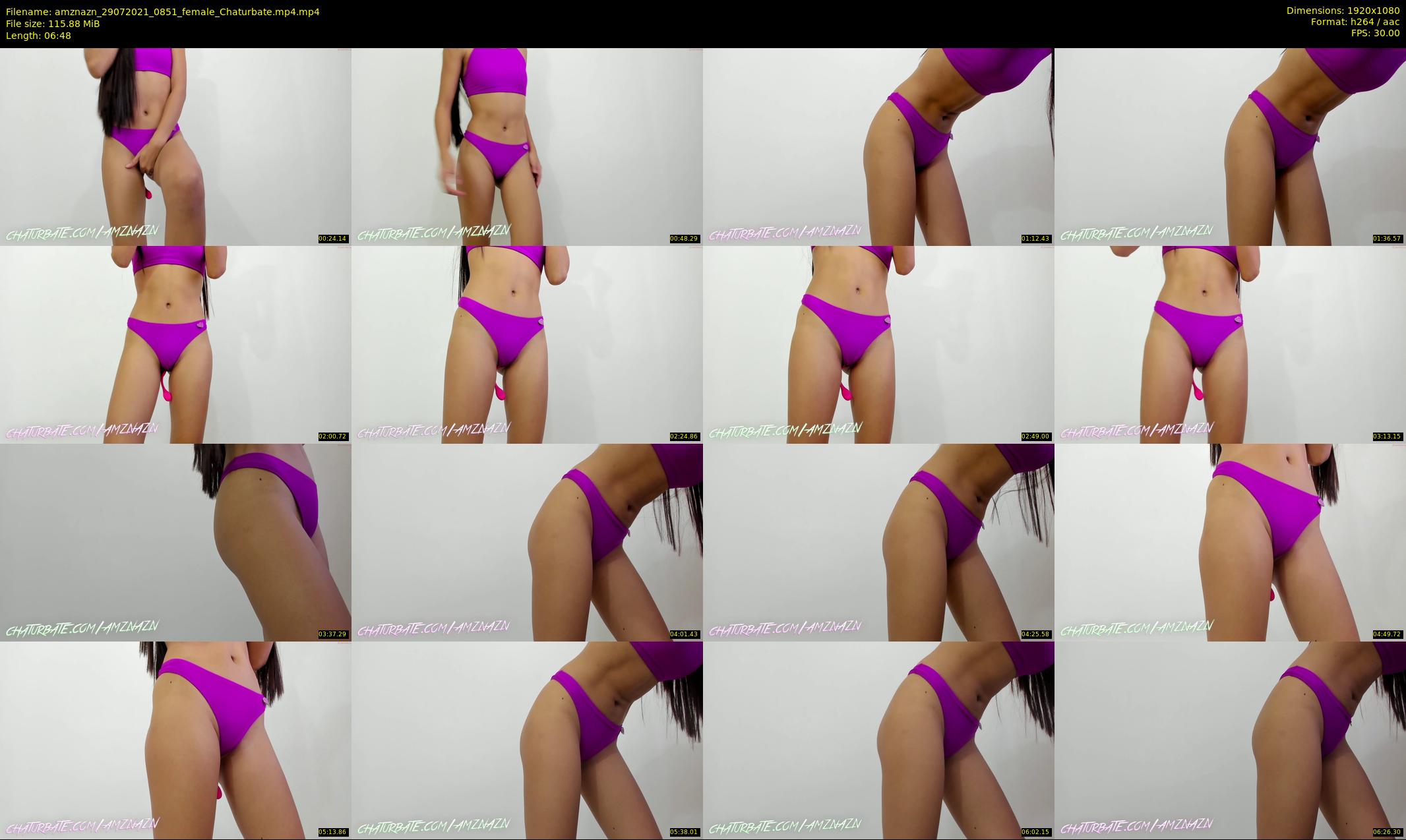 amznazn — 7 minute Chaturbate female cam show recording, 1080p, Jul 29, 2021