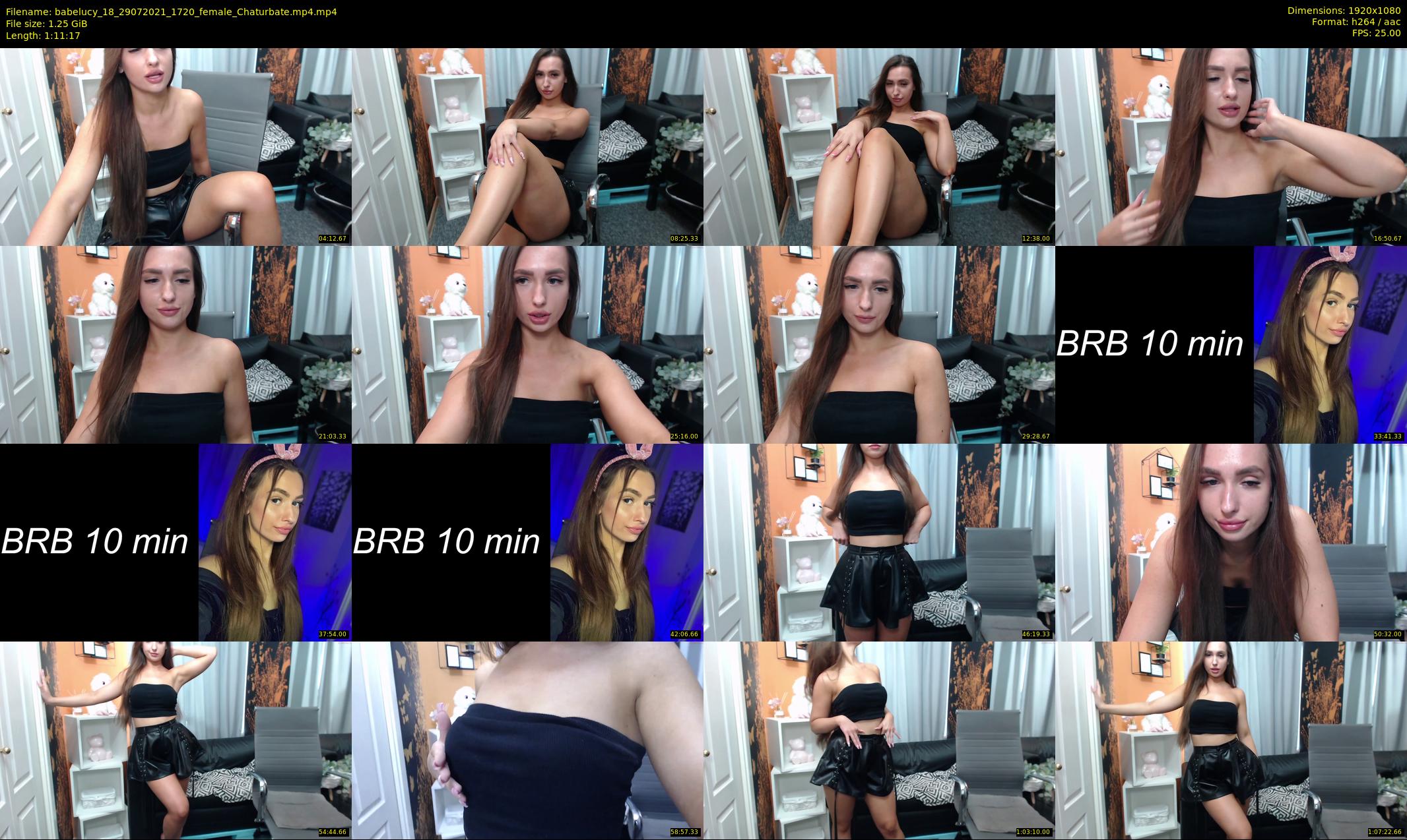 babelucy_18 — 72 minute Chaturbate female cam show recording, 1080p, Jul 29, 2021