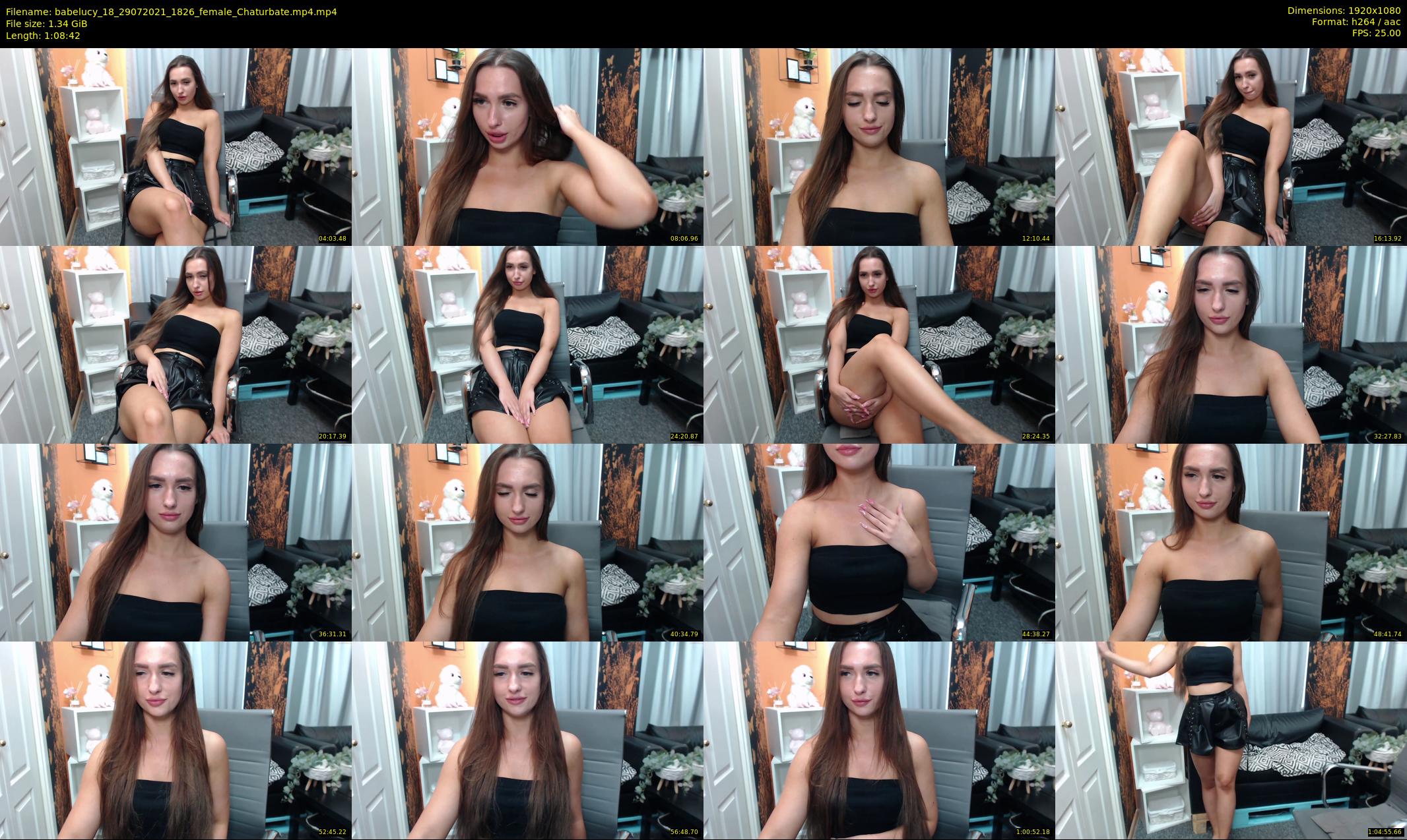 babelucy_18 — 69 minute Chaturbate female cam show recording, 1080p, Jul 29, 2021