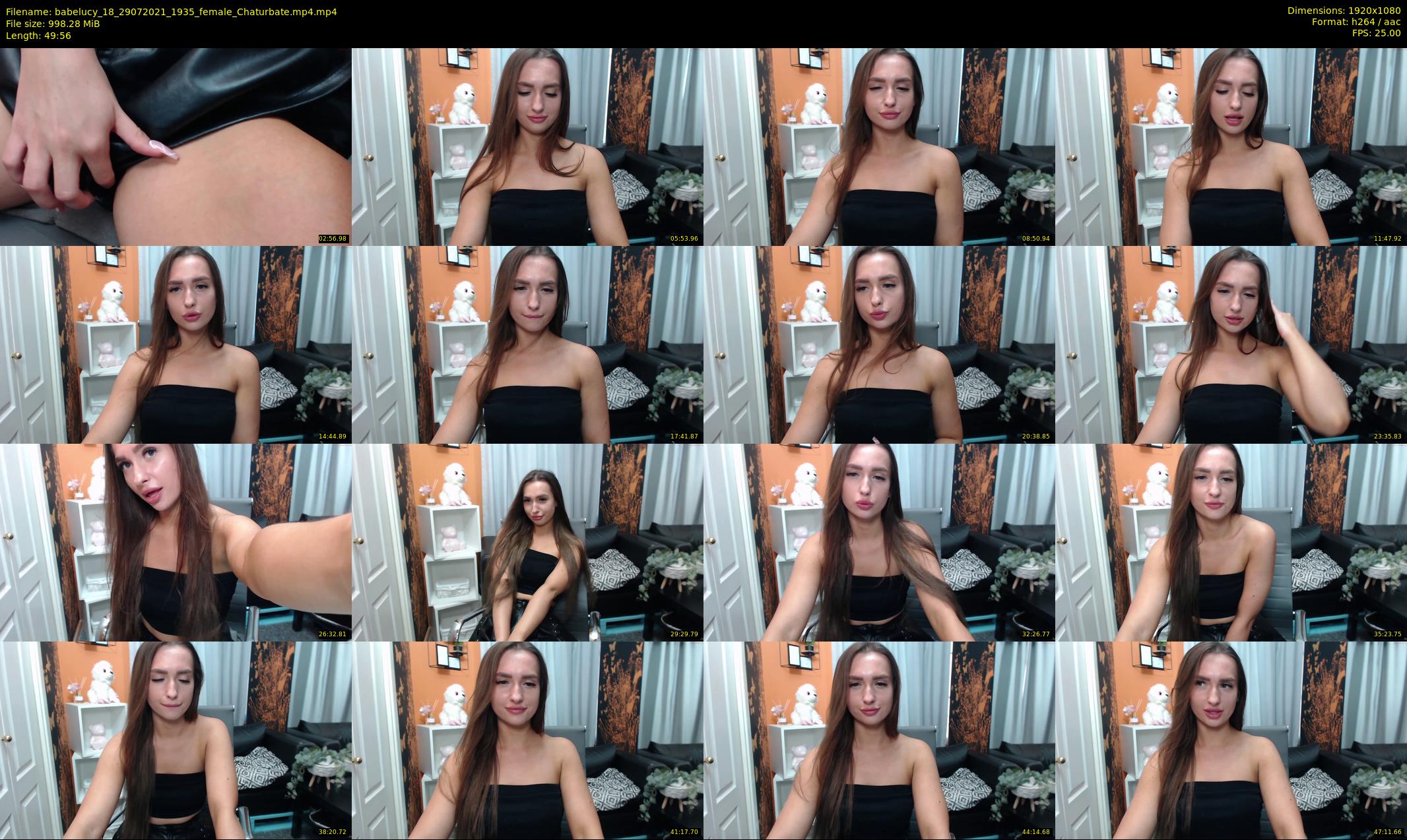 babelucy_18 — 50 minute Chaturbate female cam show recording, 1080p, Jul 29, 2021