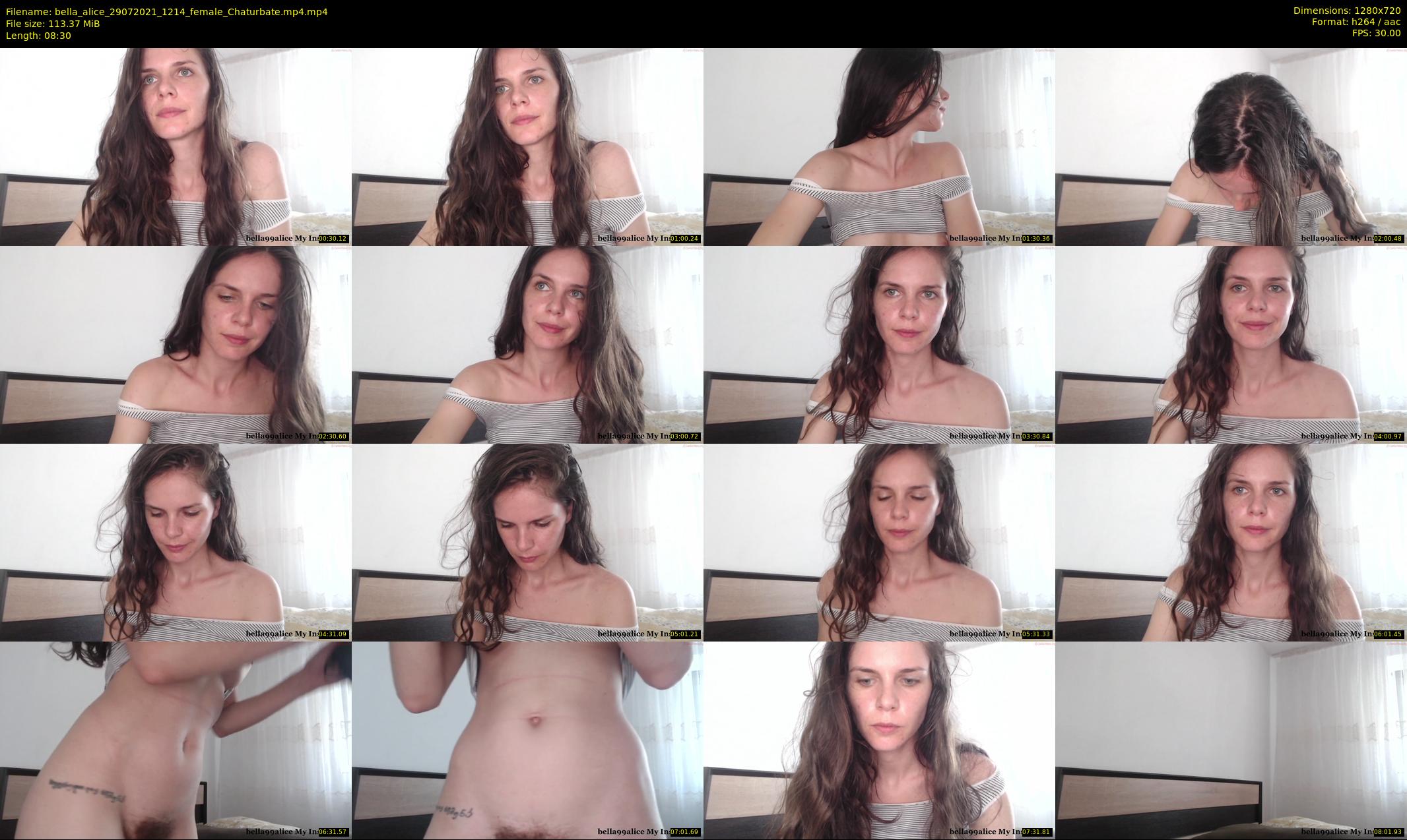 bella_alice — 9 minute Chaturbate female cam show recording, 720p, Jul 29, 2021