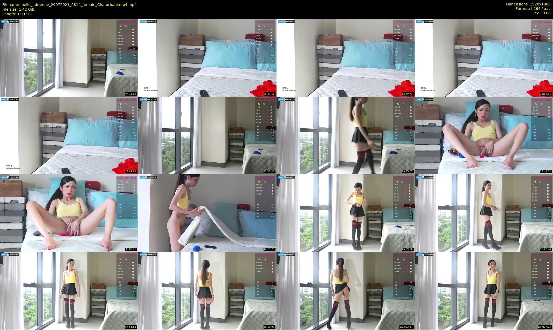 belle_adrienne — 72 minute Chaturbate couple cam show recording, 1080p, Jul 29, 2021
