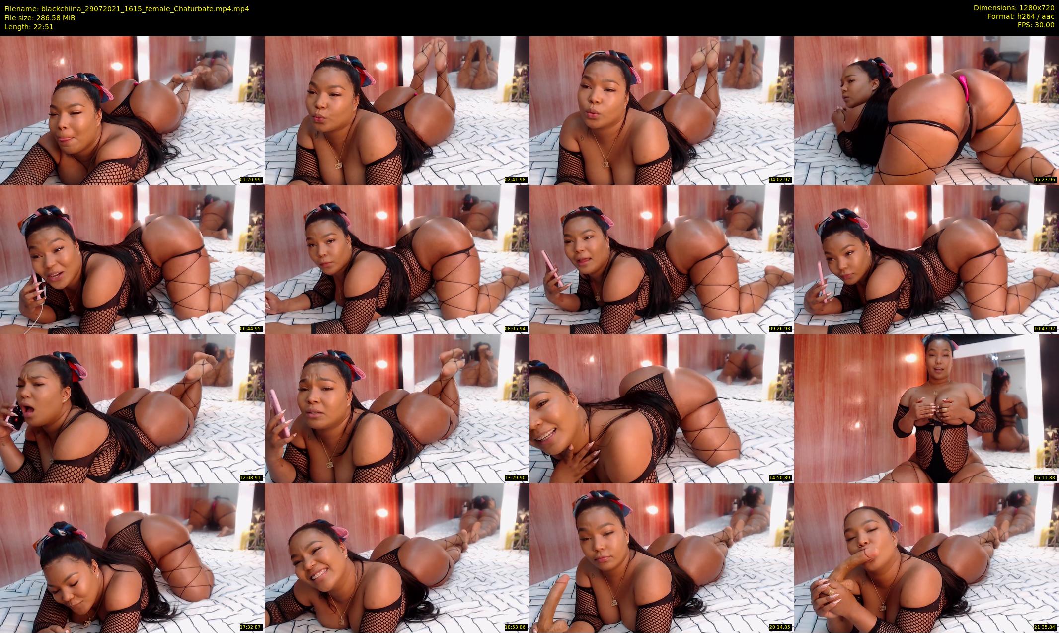 blackchiina — 23 minute Chaturbate female cam show recording, 720p, Jul 29, 2021
