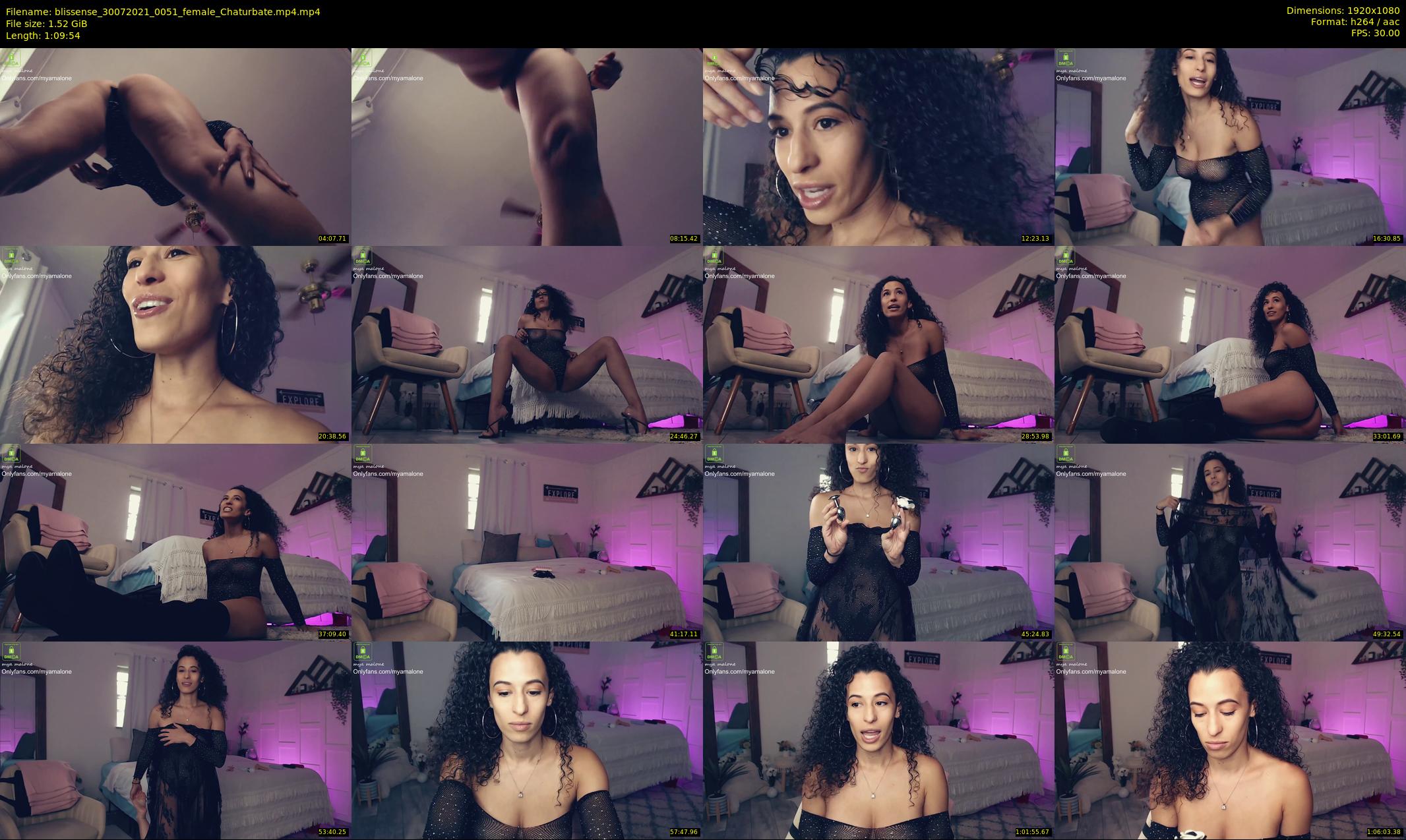 blissense — 70 minute Chaturbate female cam show recording, 1080p, Jul 30, 2021