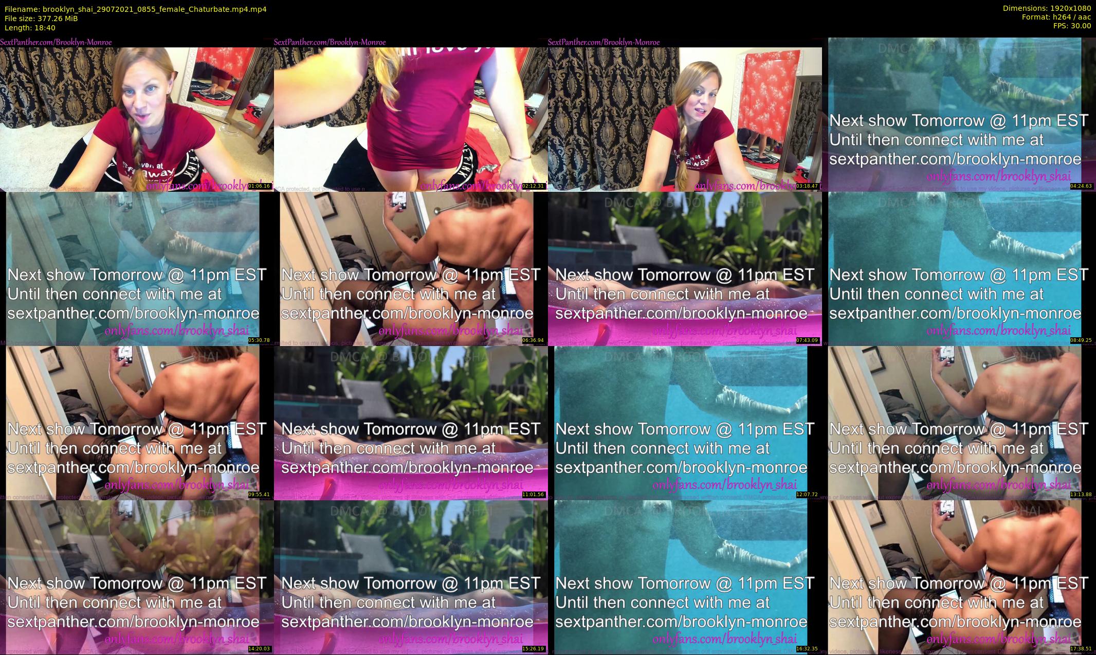 brooklyn_shai — 19 minute Chaturbate couple cam show recording, 1080p, Jul 29, 2021