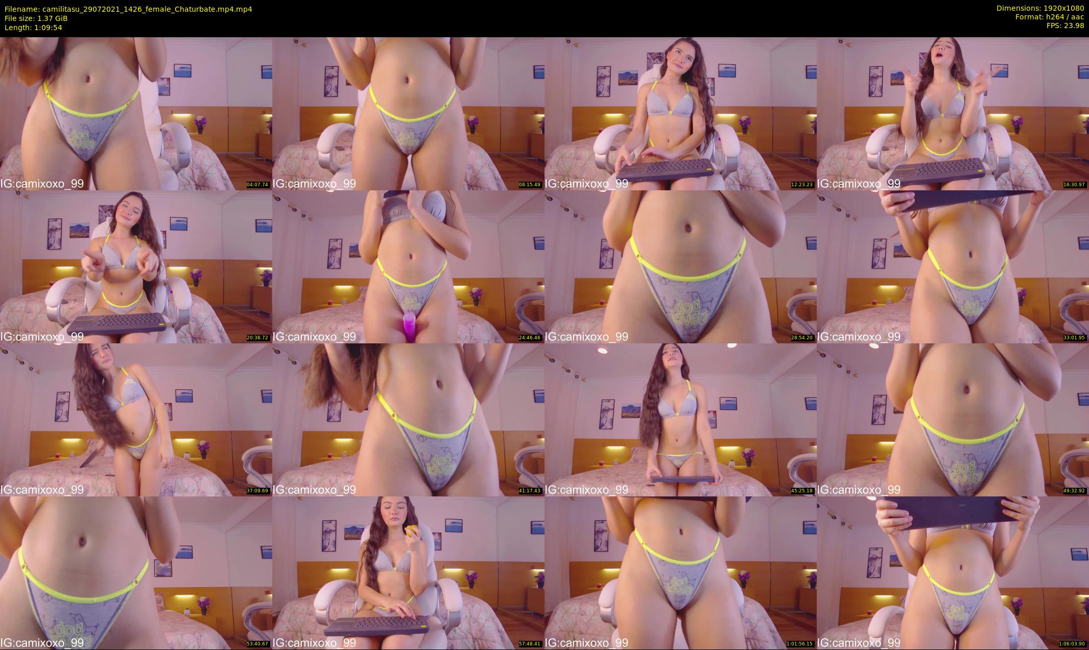 camilitasu — 70 minute Chaturbate female cam show recording, 1080p, Jul 29, 2021