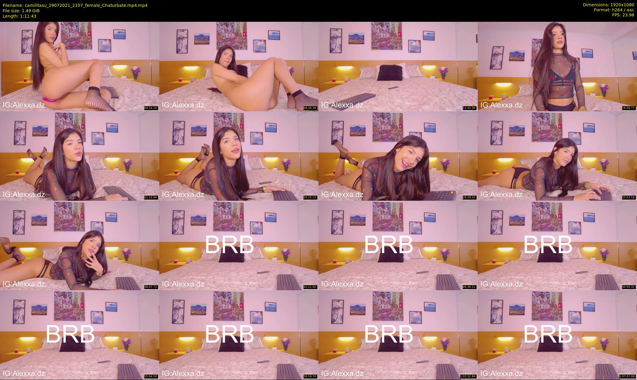 camilitasu — 72 minute Chaturbate female cam show recording, 1080p, Jul 29, 2021