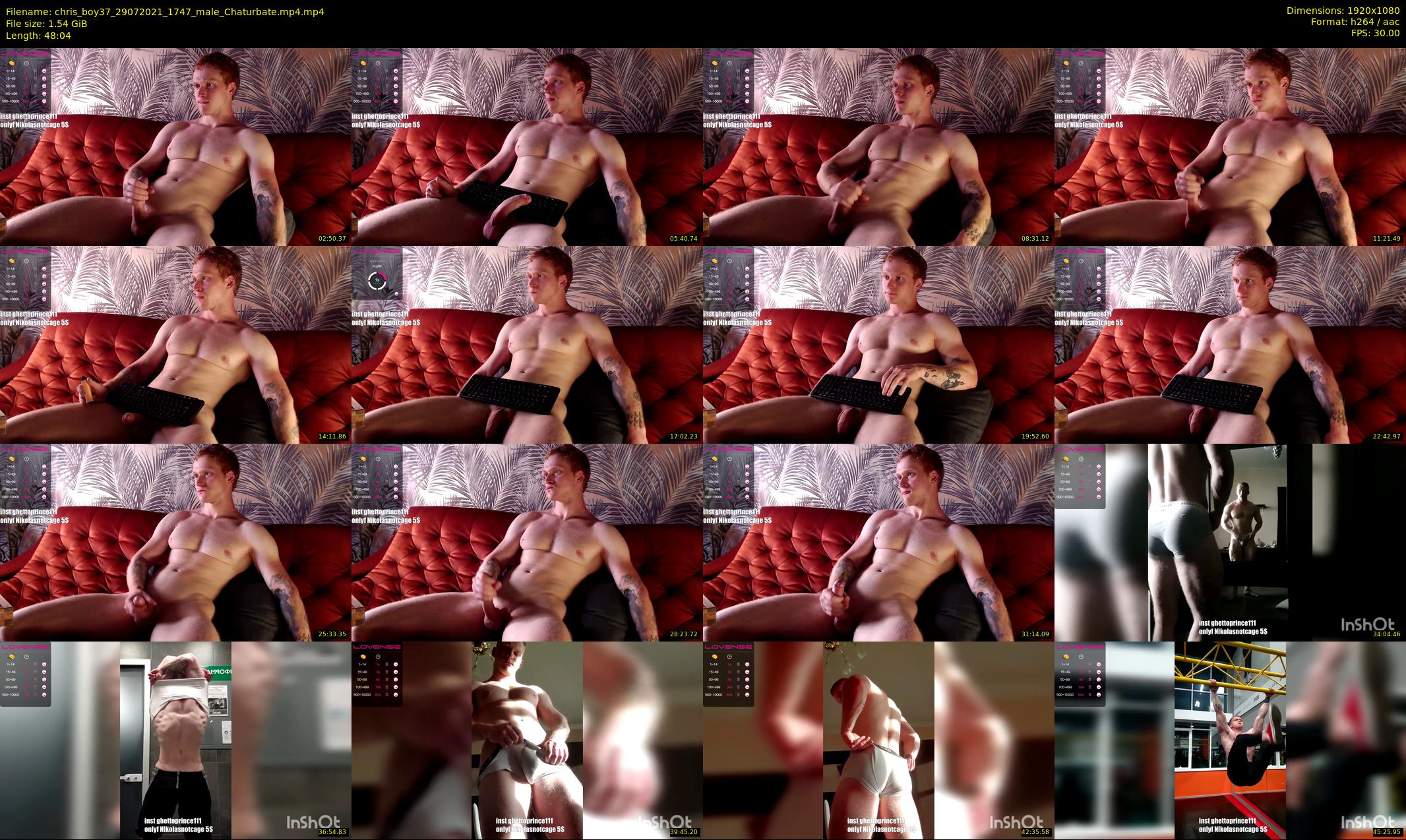 chris_boy37 — 49 minute Chaturbate male cam show recording, 1080p, Jul 29, 2021