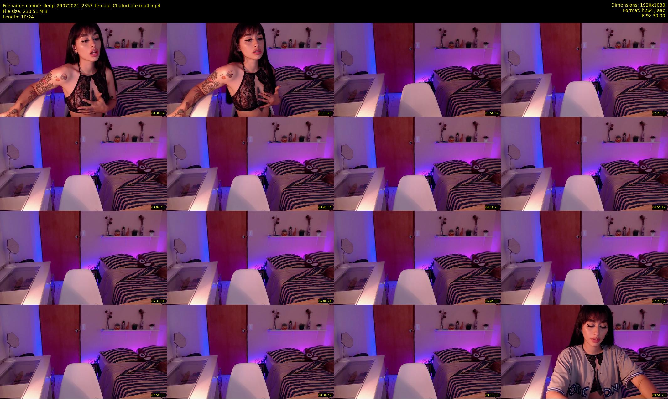 connie_deep — 11 minute Chaturbate female cam show recording, 1080p, Jul 29, 2021