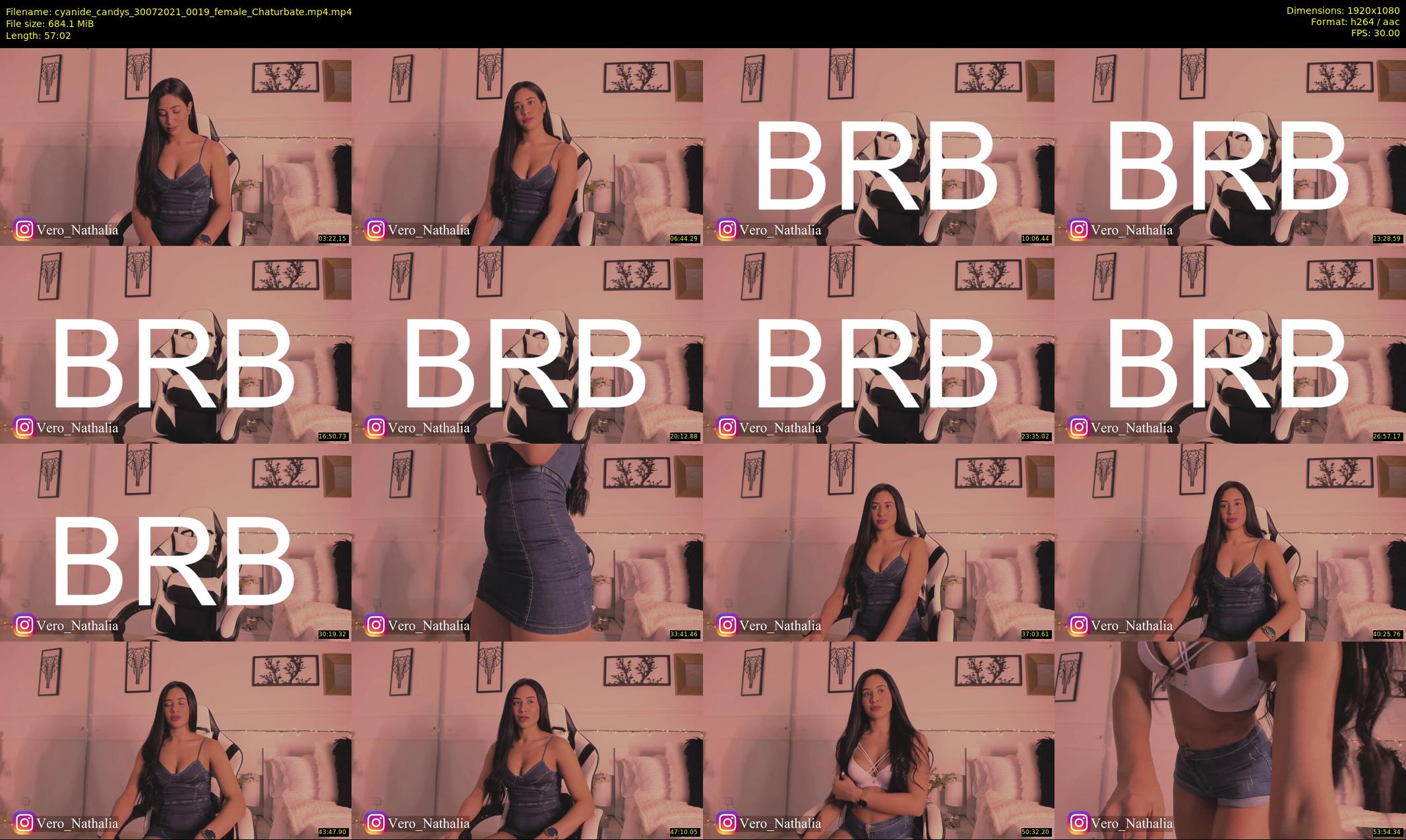 cyanide_candys — 58 minute Chaturbate female cam show recording, 1080p, Jul 30, 2021