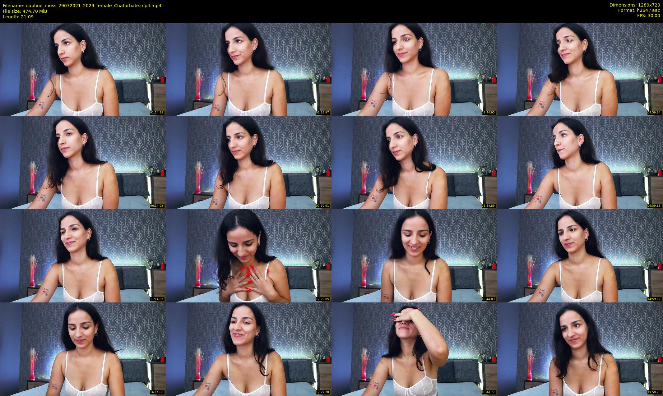 daphne_moss — 22 minute Chaturbate female cam show recording, 720p, Jul 29, 2021