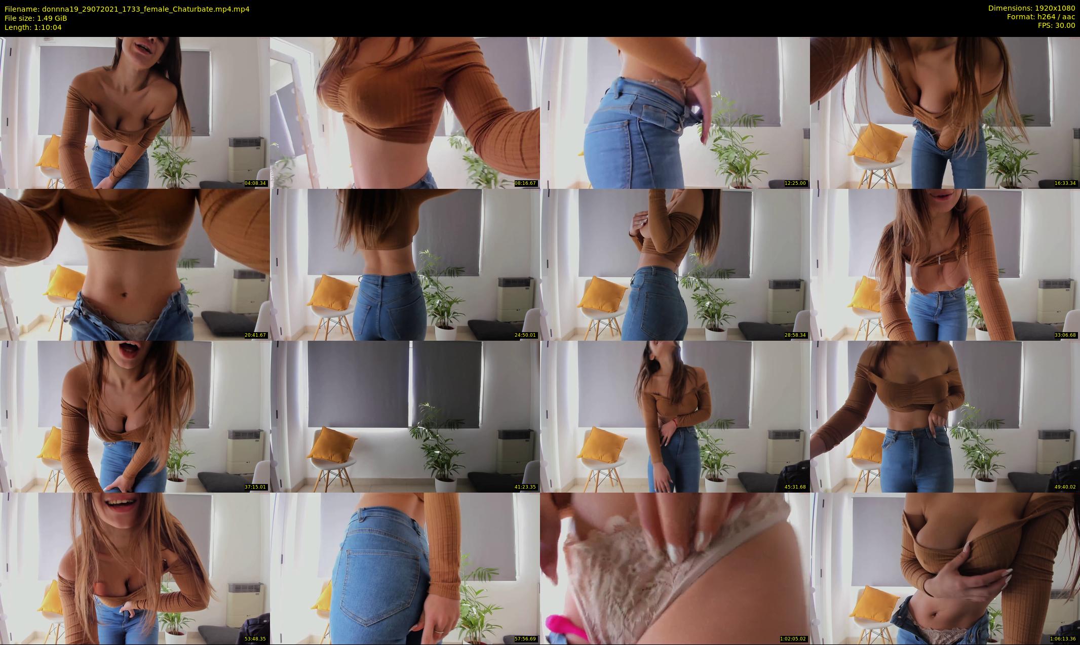 donnna19 — 71 minute Chaturbate female cam show recording, 1080p, Jul 29, 2021