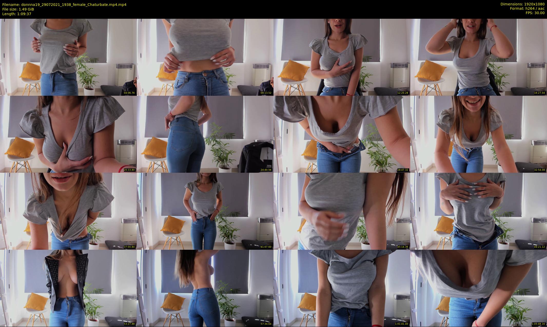 donnna19 — 70 minute Chaturbate female cam show recording, 1080p, Jul 29, 2021
