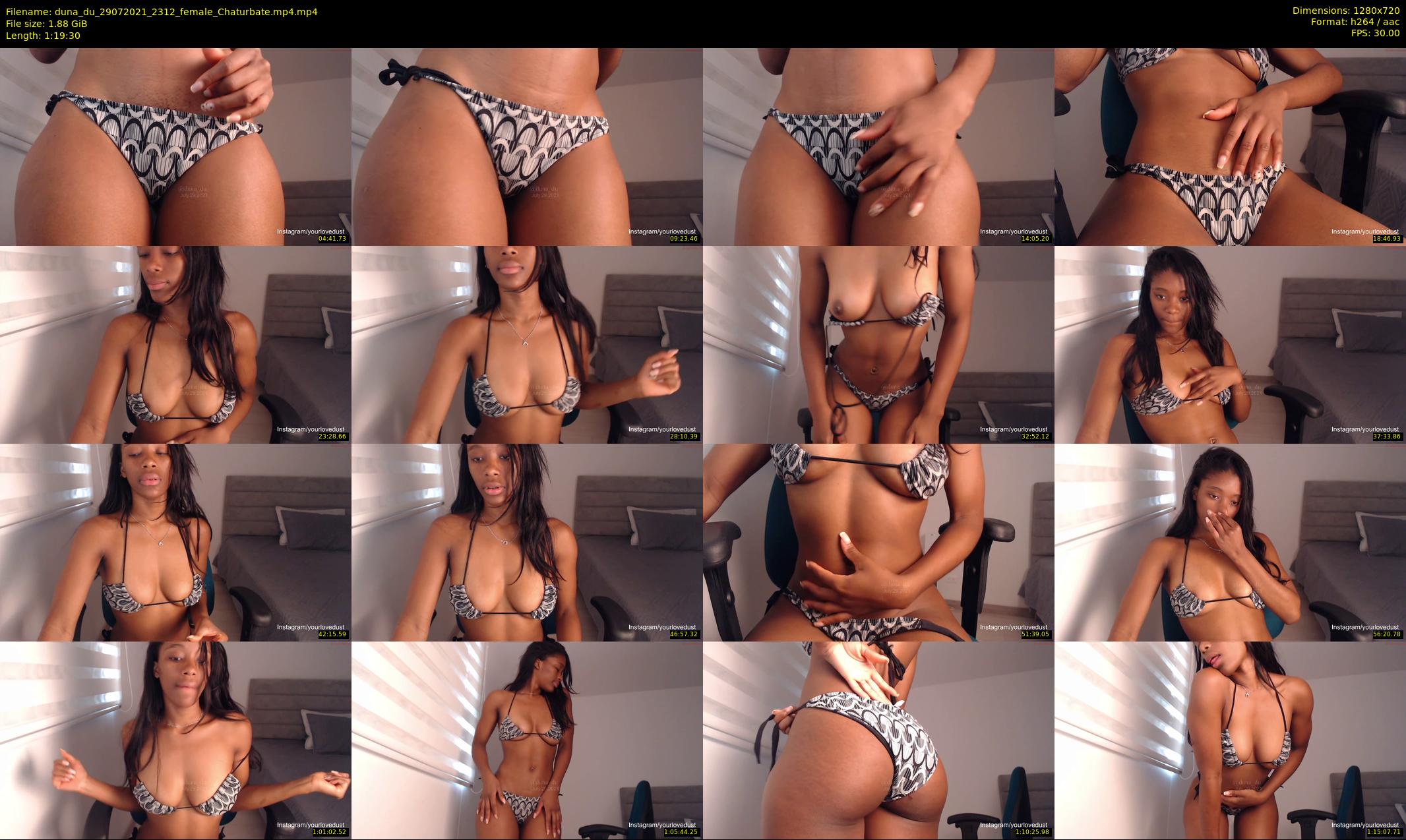 duna_du — 80 minute Chaturbate female cam show recording, 720p, Jul 29, 2021