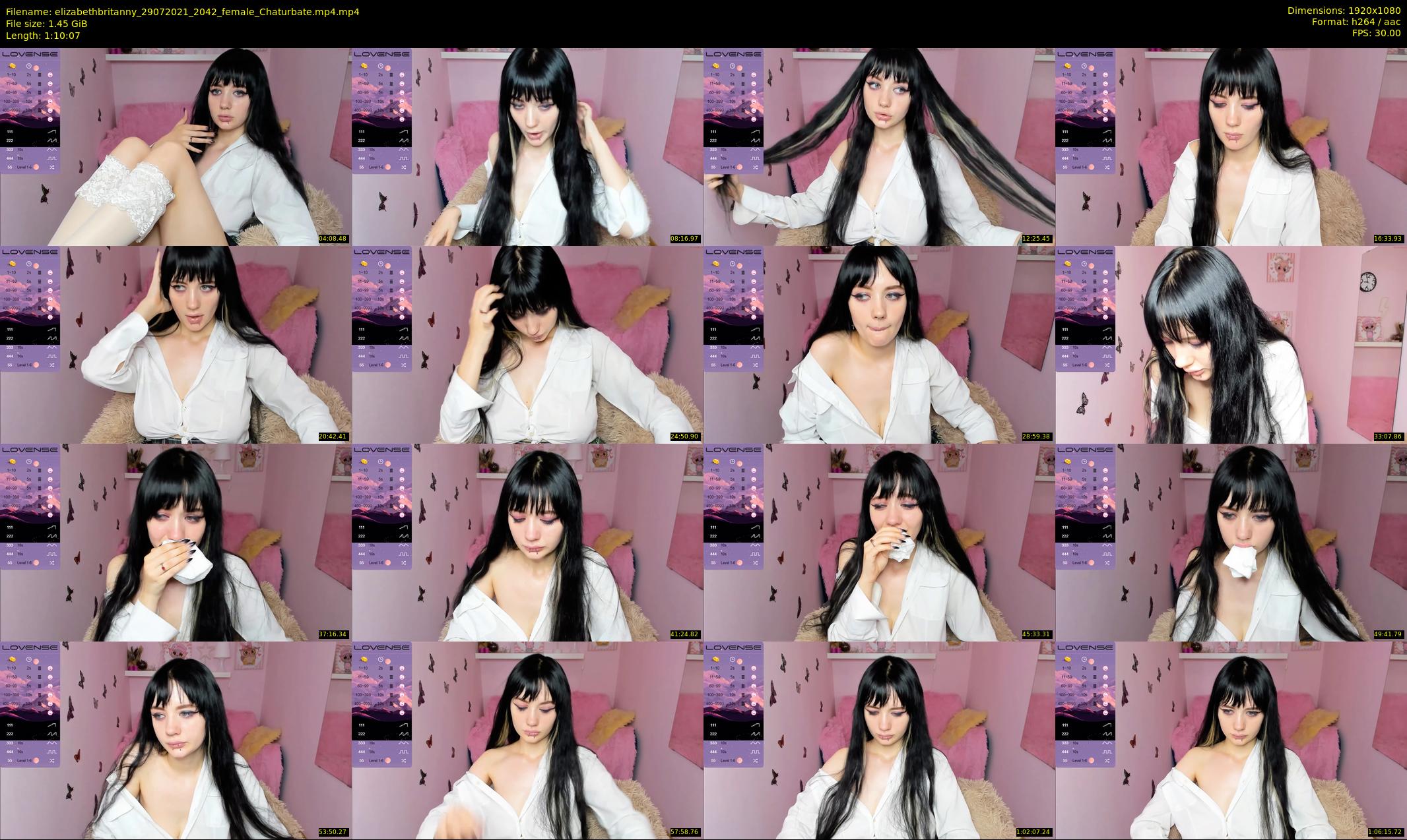 elizabethbritanny — 71 minute Chaturbate female cam show recording, 1080p, Jul 29, 2021