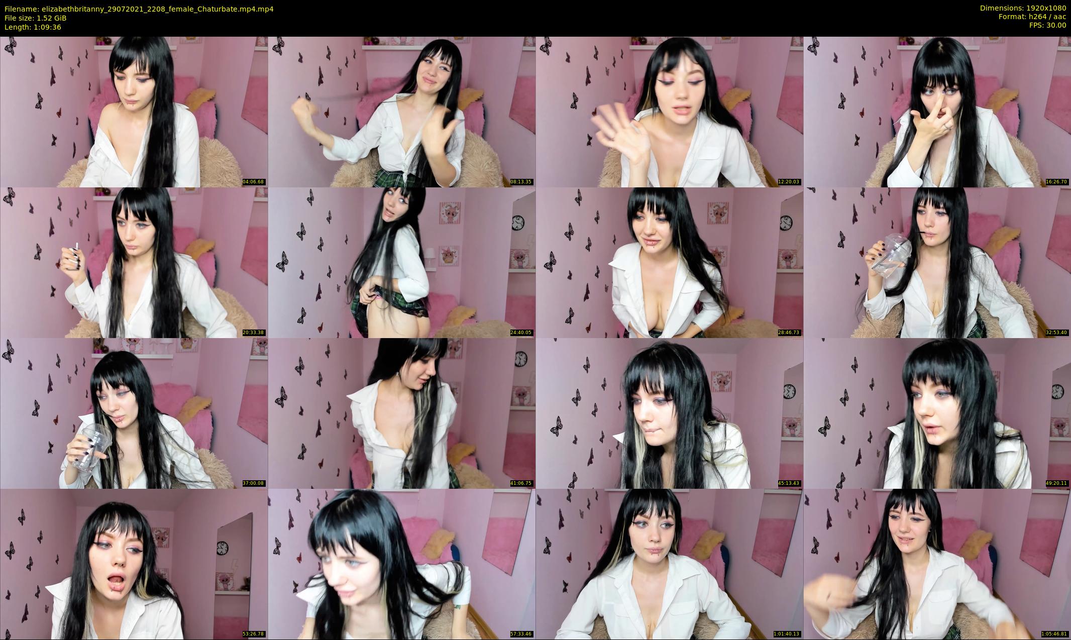 elizabethbritanny — 70 minute Chaturbate female cam show recording, 1080p, Jul 29, 2021