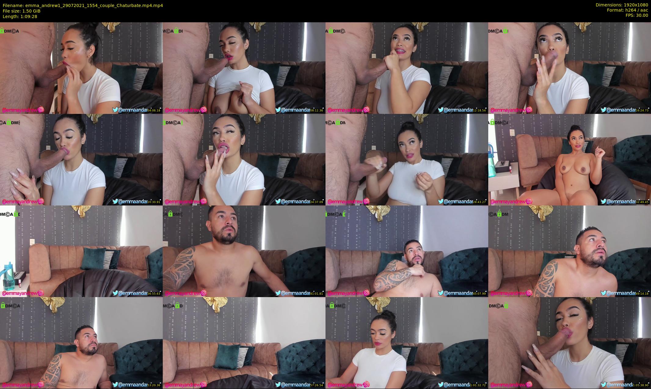 emma_andrew1 — 70 minute Chaturbate couple cam show recording, 1080p, Jul 29, 2021