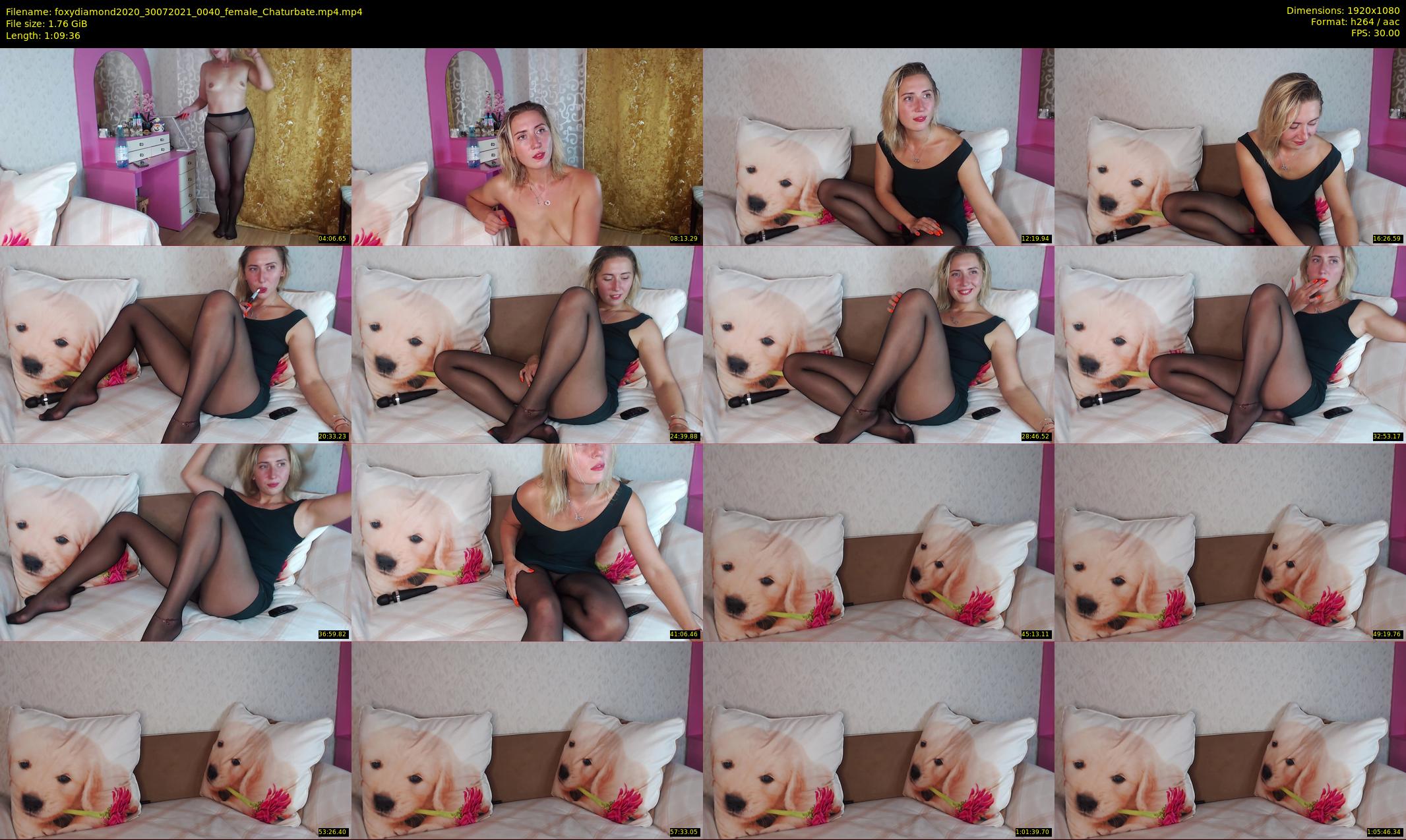 foxydiamond2020 — 70 minute Chaturbate female cam show recording, 1080p, Jul 30, 2021