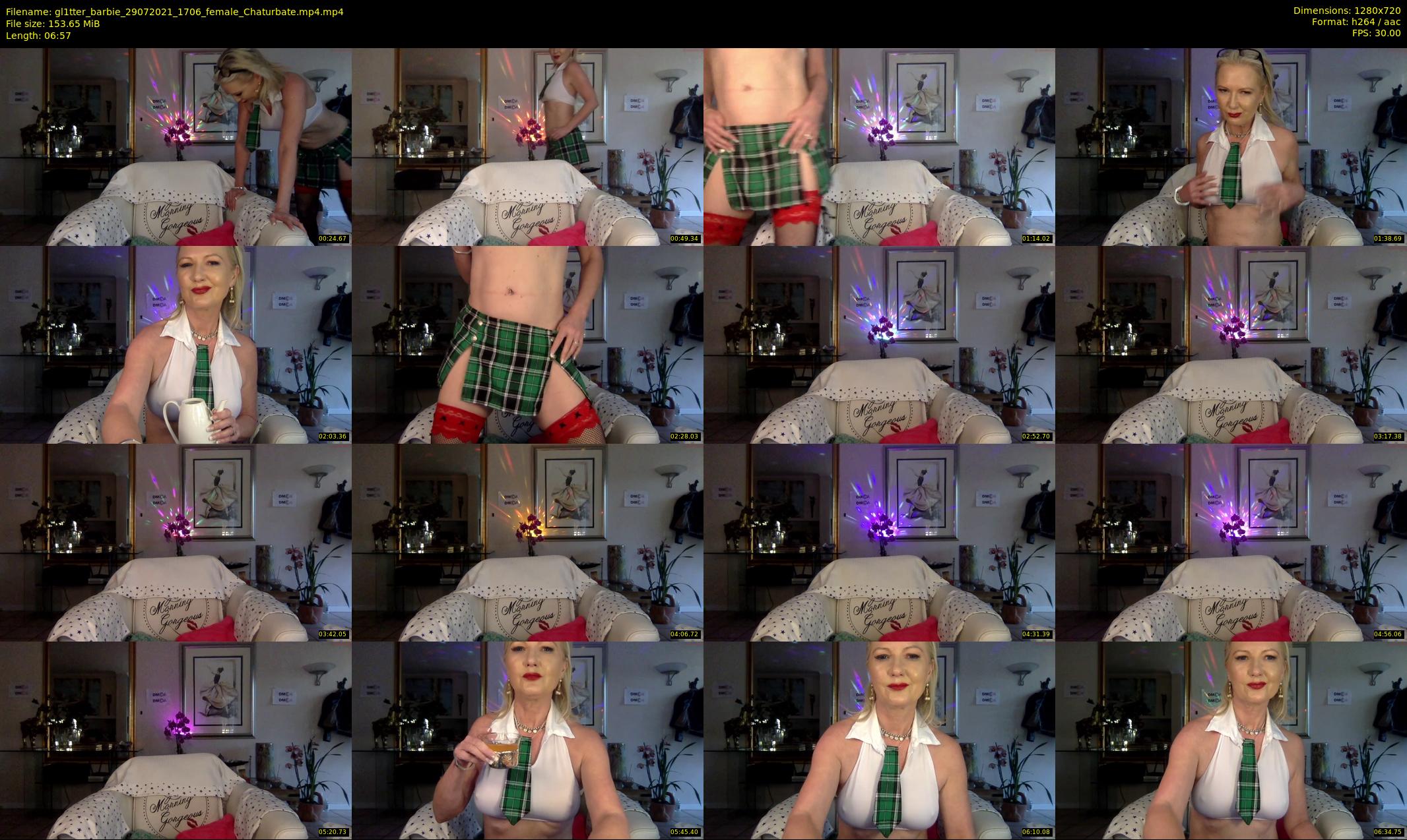 gl1tter_barbie — 7 minute Chaturbate female cam show recording, 720p, Jul 29, 2021