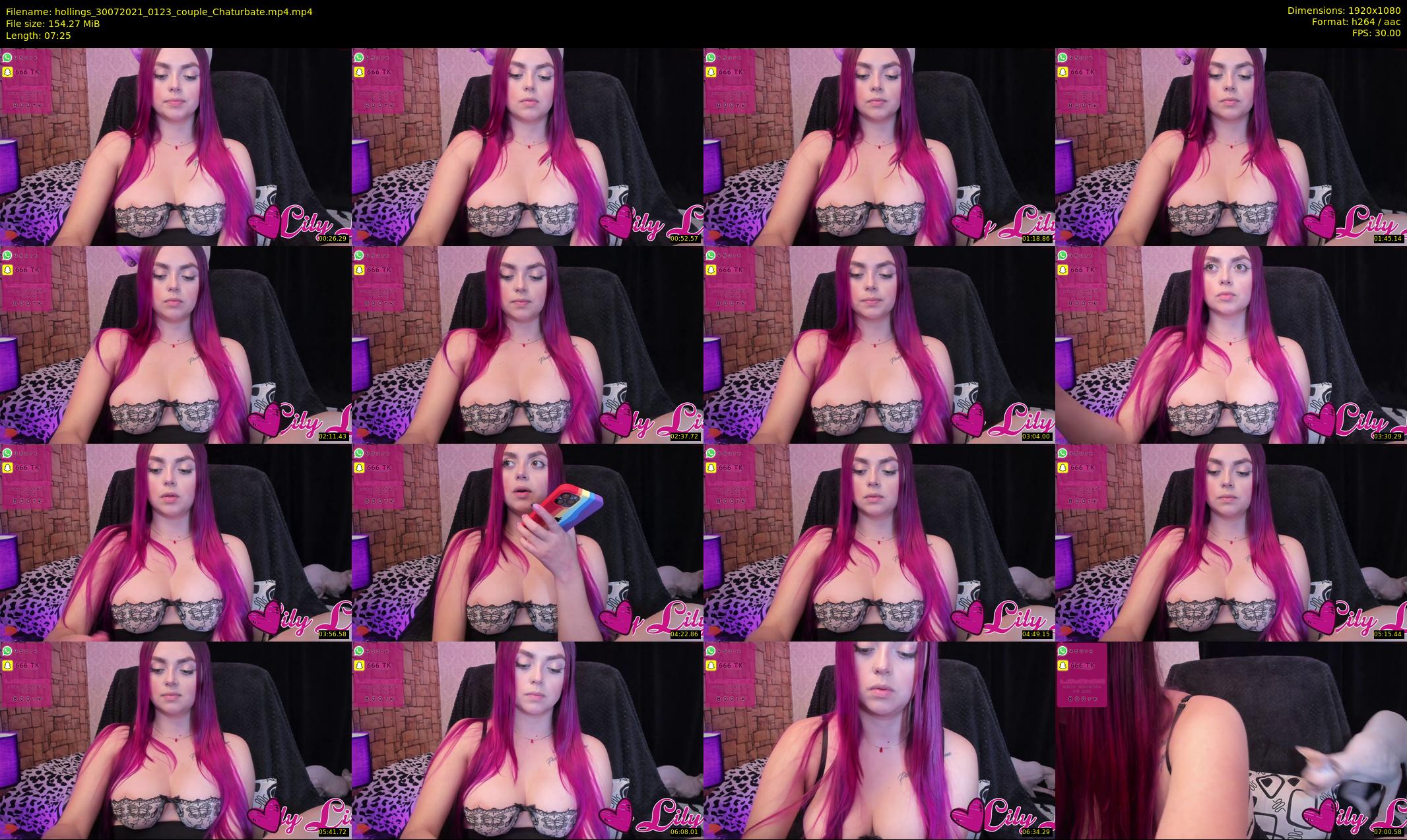 hollings — 8 minute Chaturbate couple cam show recording, 1080p, Jul 30, 2021