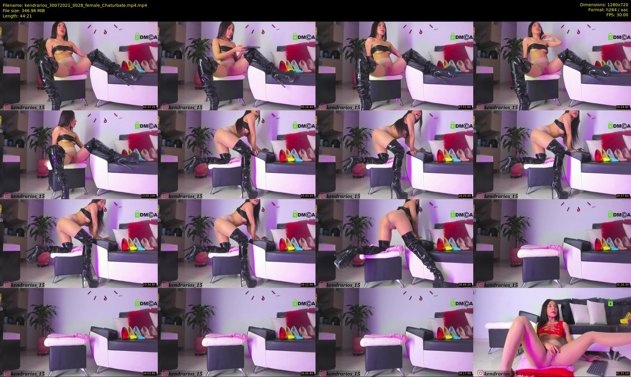 kendrarios — 45 minute Chaturbate female cam show recording, 720p, Jul 30, 2021