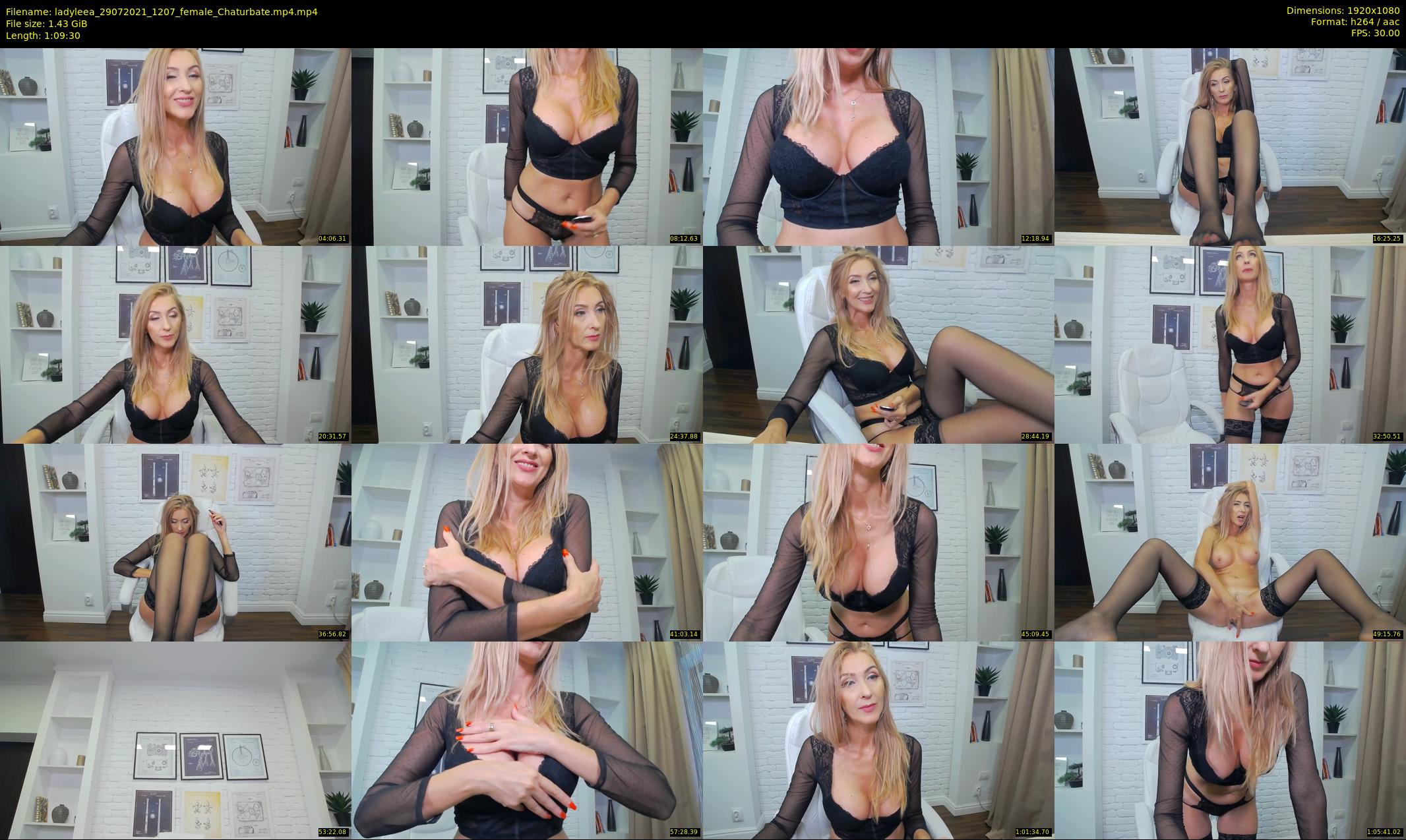 ladyleea — 70 minute Chaturbate female cam show recording, 1080p, Jul 29, 2021