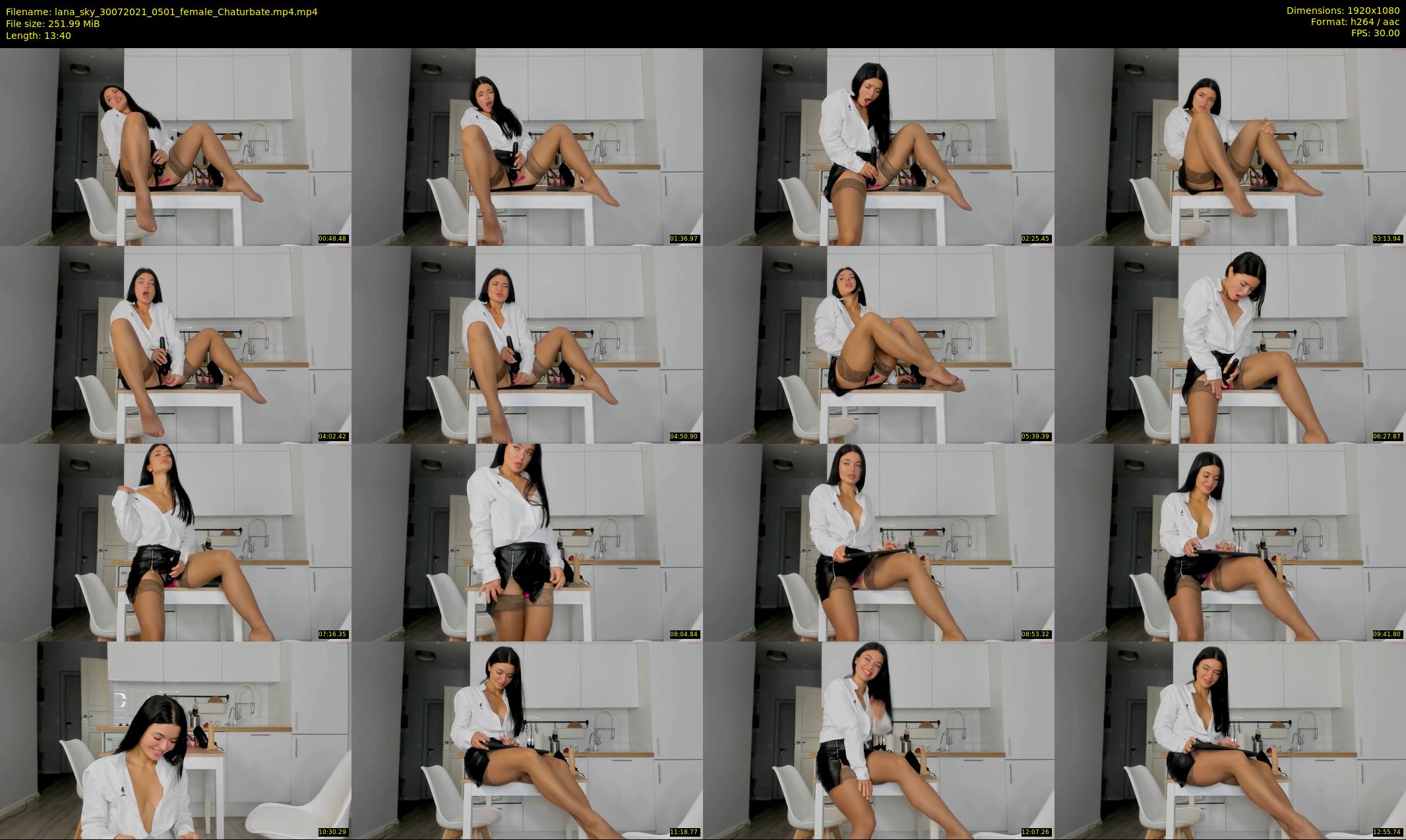lana_sky — 14 minute Chaturbate female cam show recording, 1080p, Jul 30, 2021