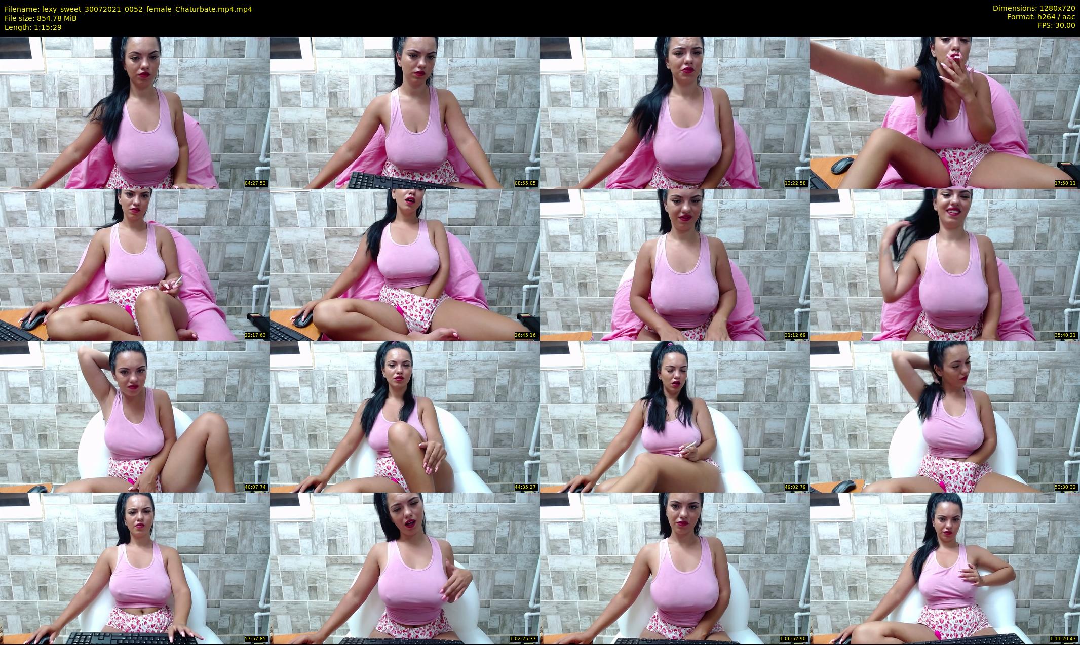 lexy_sweet — 76 minute Chaturbate female cam show recording, 720p, Jul 30, 2021